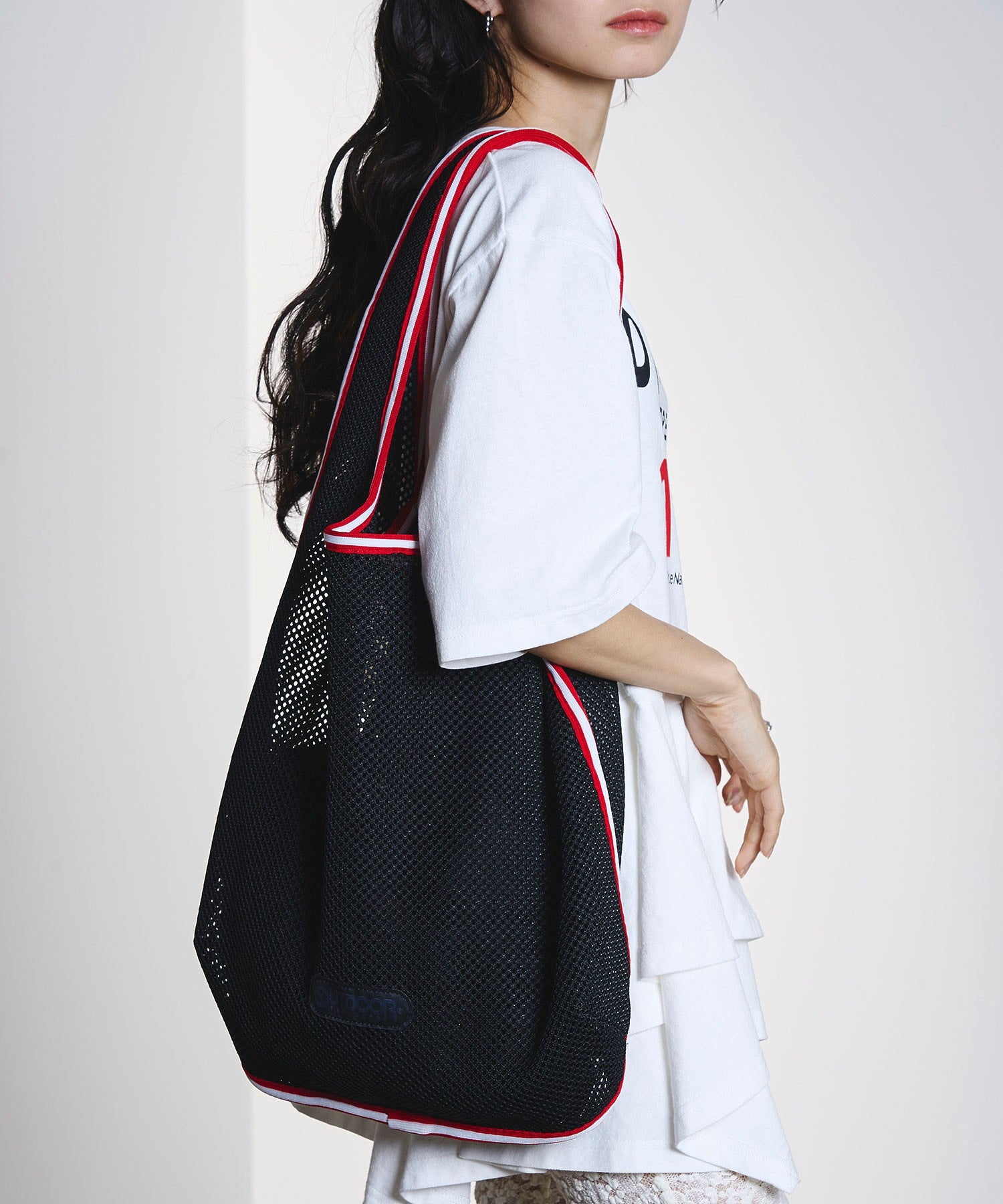 OUTDOOR/TAPE MESH TOTE