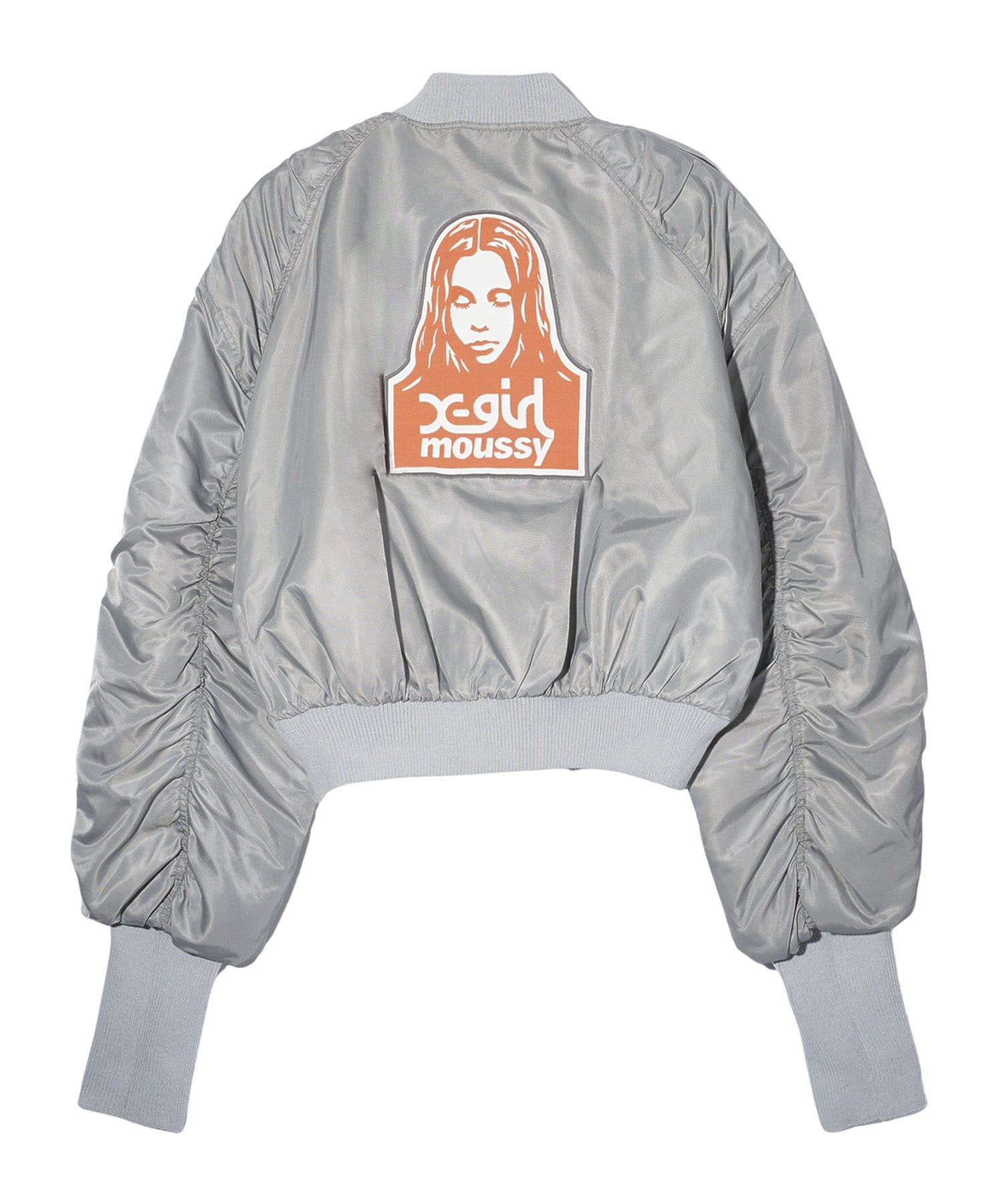 X-girl × MOUSSY REVERSIBLE MA-1 JACKET