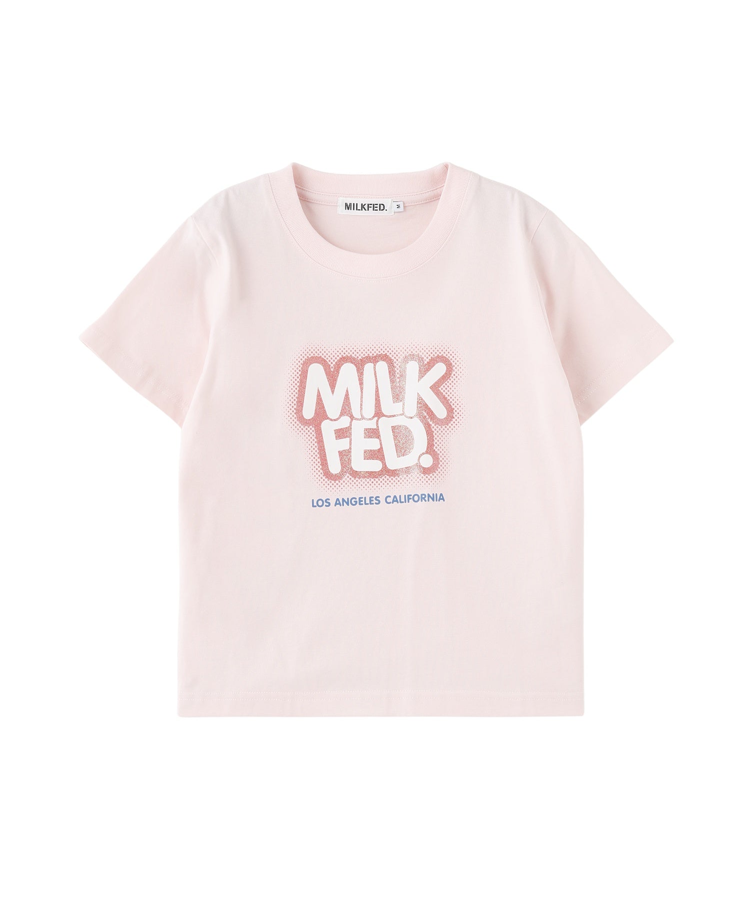 GLITTER HALFTONE LOGO COMPACT S/S TEE