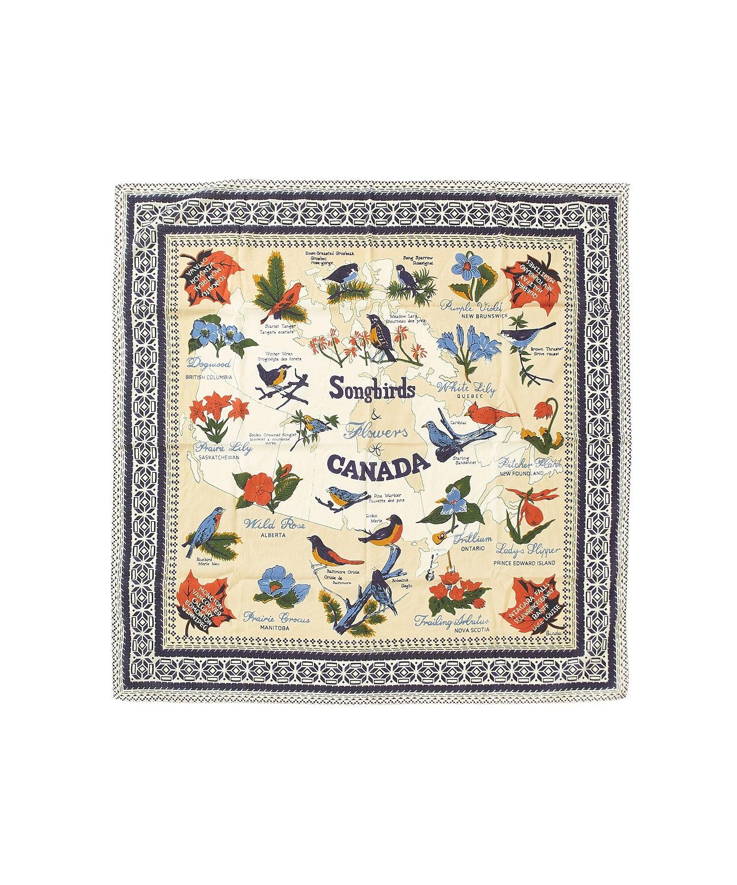 BINDU/COTTON VOILE CANADA SCARF