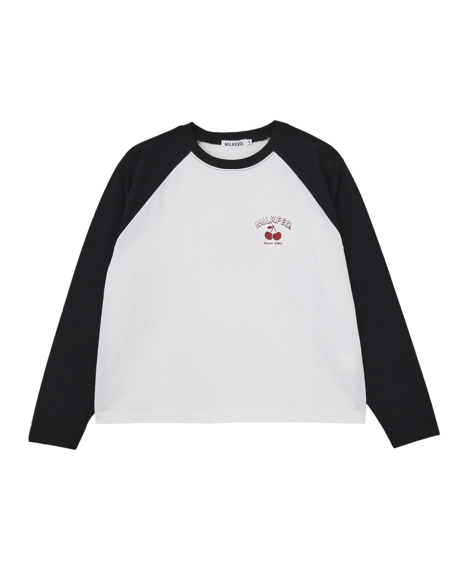 ROUND LOGO GLITTER CHERRY B/B TEE