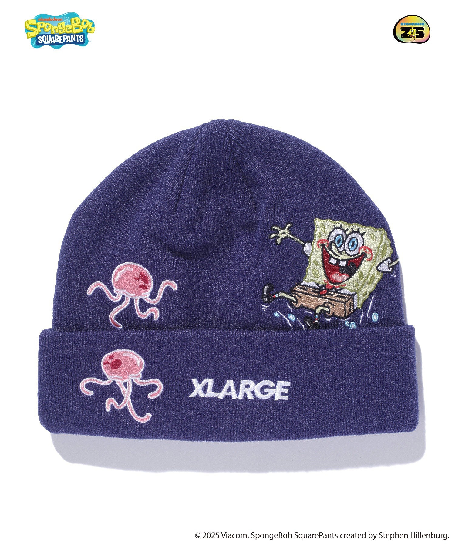 XLARGE×SpongeBob CUFF BEANIE