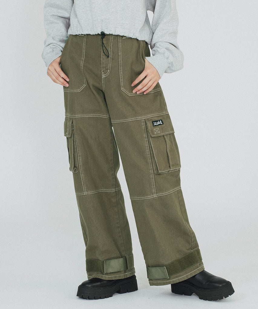 ADJUSTABLE HEM CARGO PANTS X-girl – calif