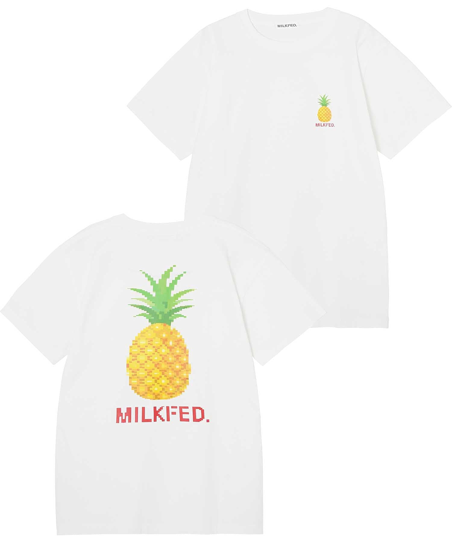 PIXEL PINEAPPLE S/S TEE MILKFED.