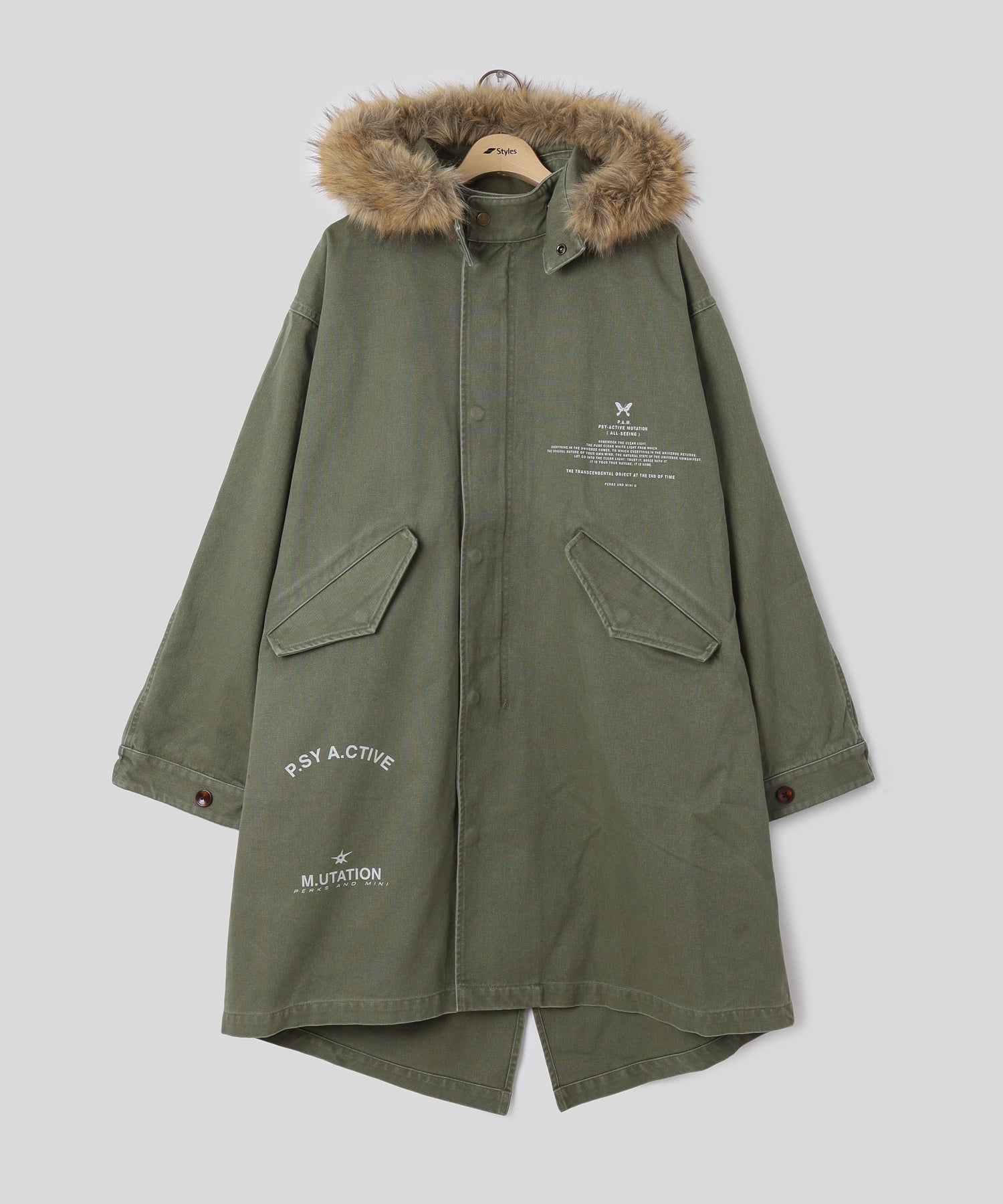 PERKS AND MINI/パークスアンドミニ/TRUE NATURE FISHTAIL PARKA 39221