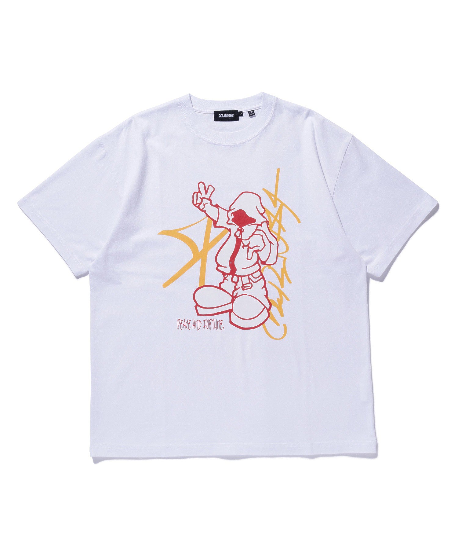 PIGMENT DYED PEACE AND FORTUNE S/S TEE