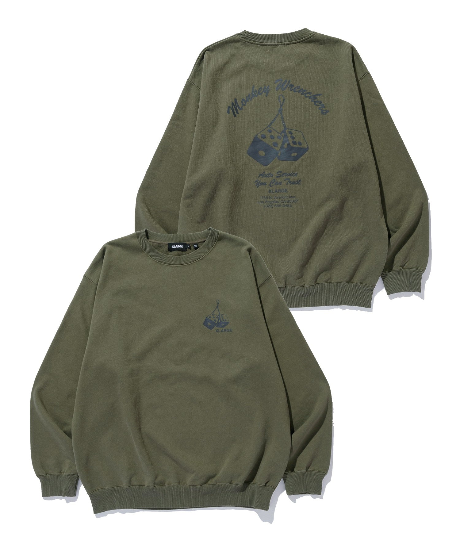 MONKEY WRENCHERS CREWNECK SWEATSHIRT