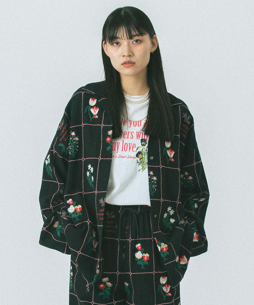 mag.by c/FLOWER EMBROIDERY SHIRTS – calif（カリフ）公式サイト