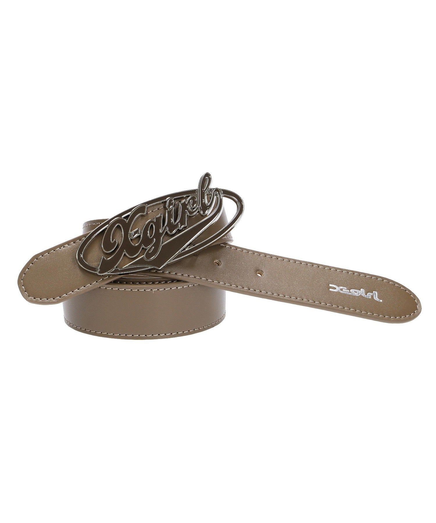 OVAL LOGO BUCKLE BELT