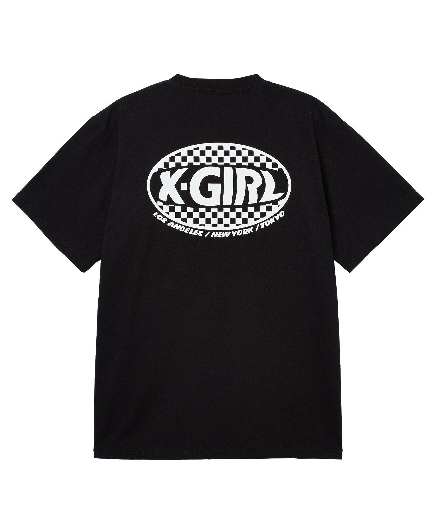 CHECKER OVAL LOGO POCKET S/S TEE