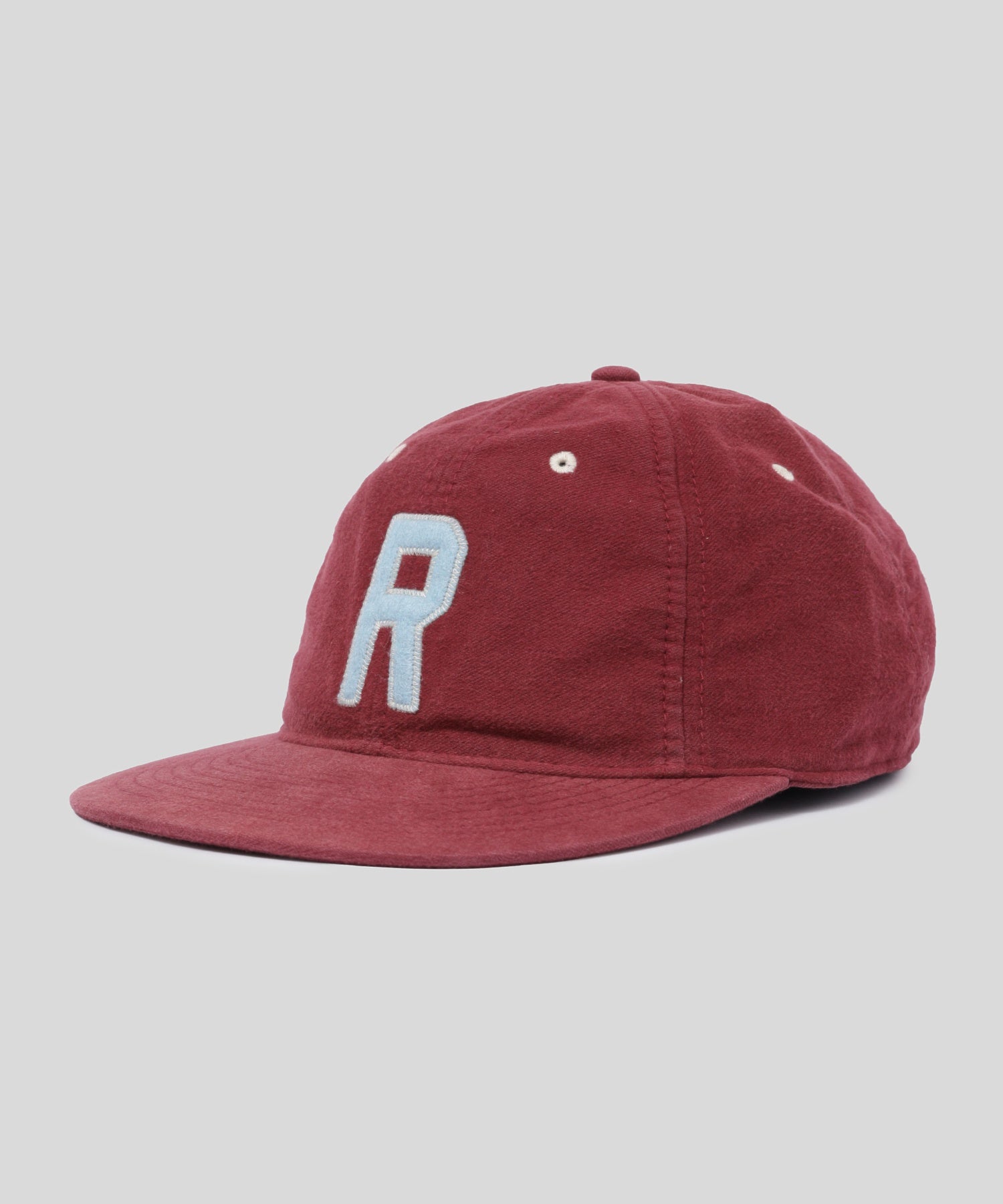 POLO RALPH LAUREN/ポロ ラルフ ローレン/FELT-PATCH CHAMOIS BASEBALL CAP