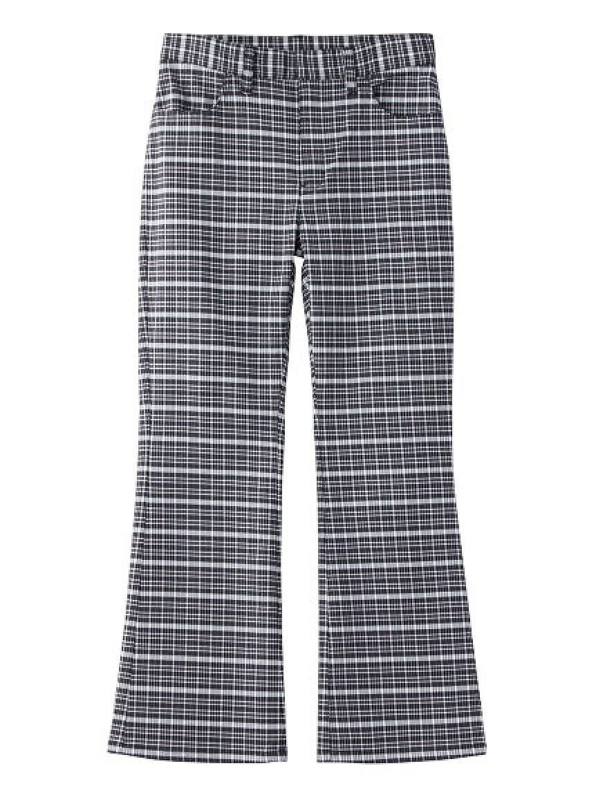 CLASSIC COLOR PLAID FLARE PANTS X-girl