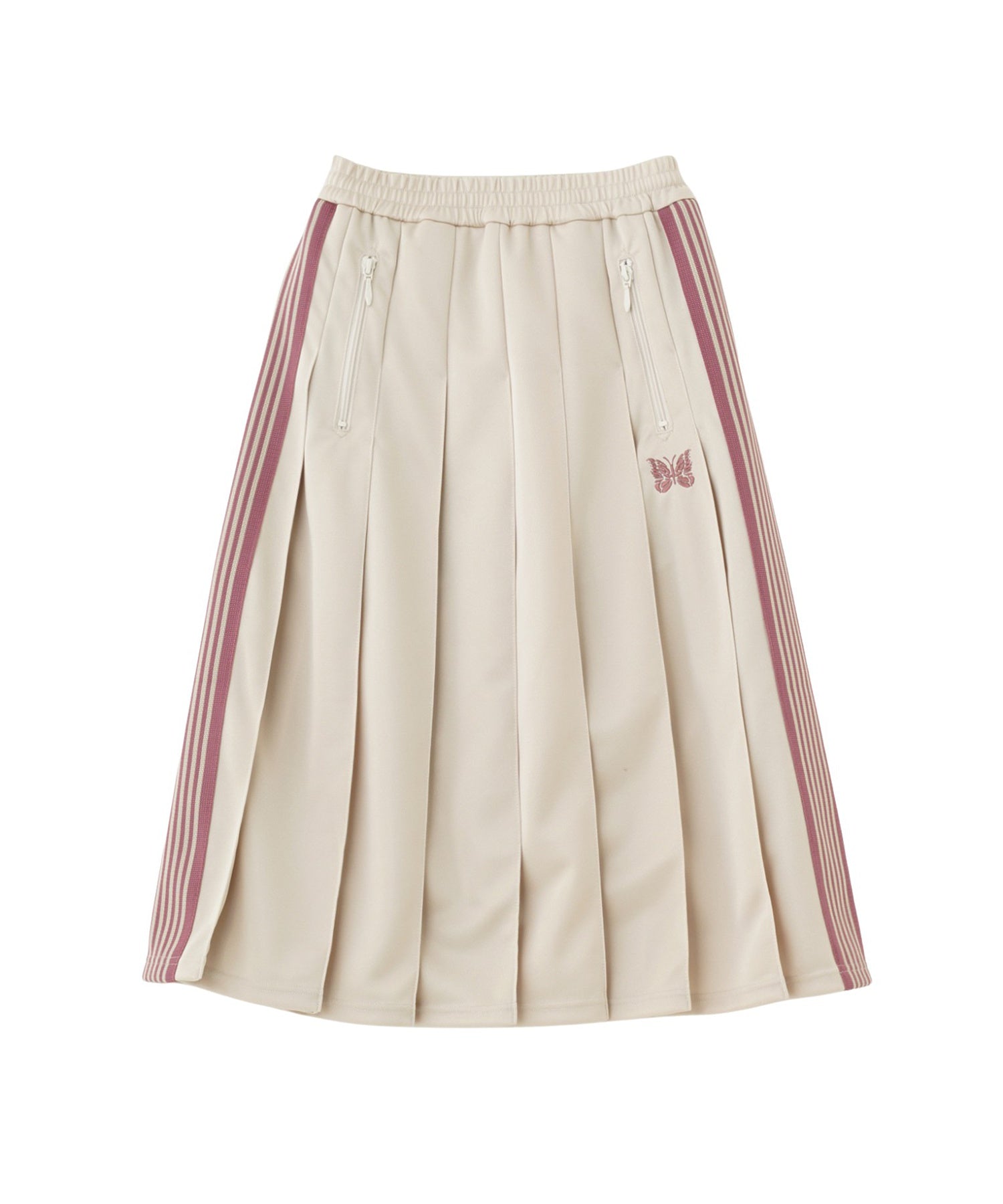 NEEDLES/ニードルズ/WMNS Pleated Track Skirt - Poly Smooth/QV313