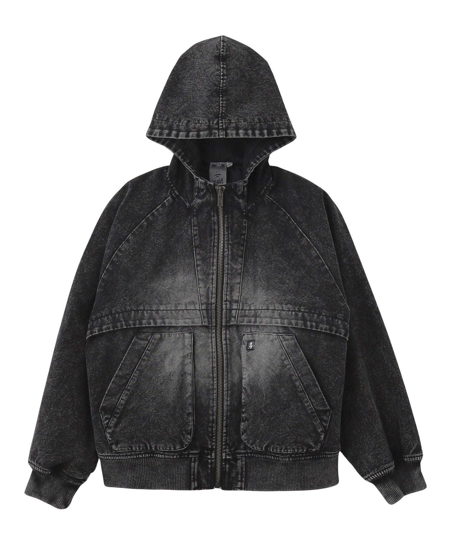 ARCH LOGO HOODED JACKET