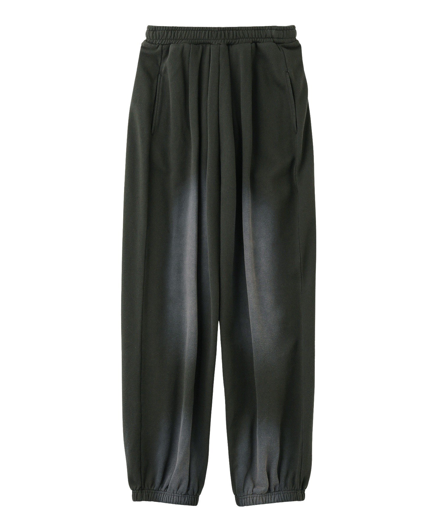 SPRAY PRINT BALLOON SWEAT PANTS