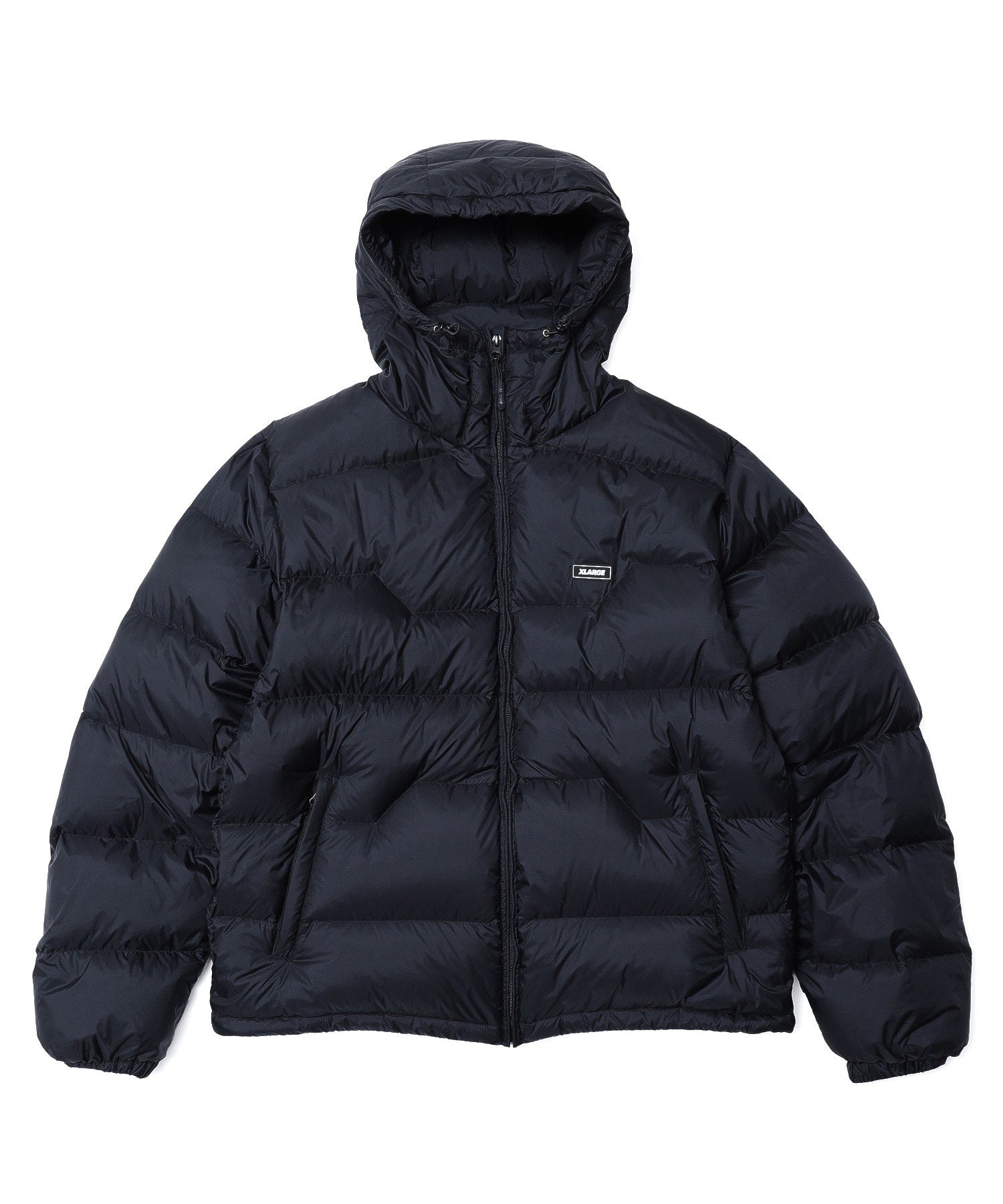RIPSTOP HOODED DOWN JACKET