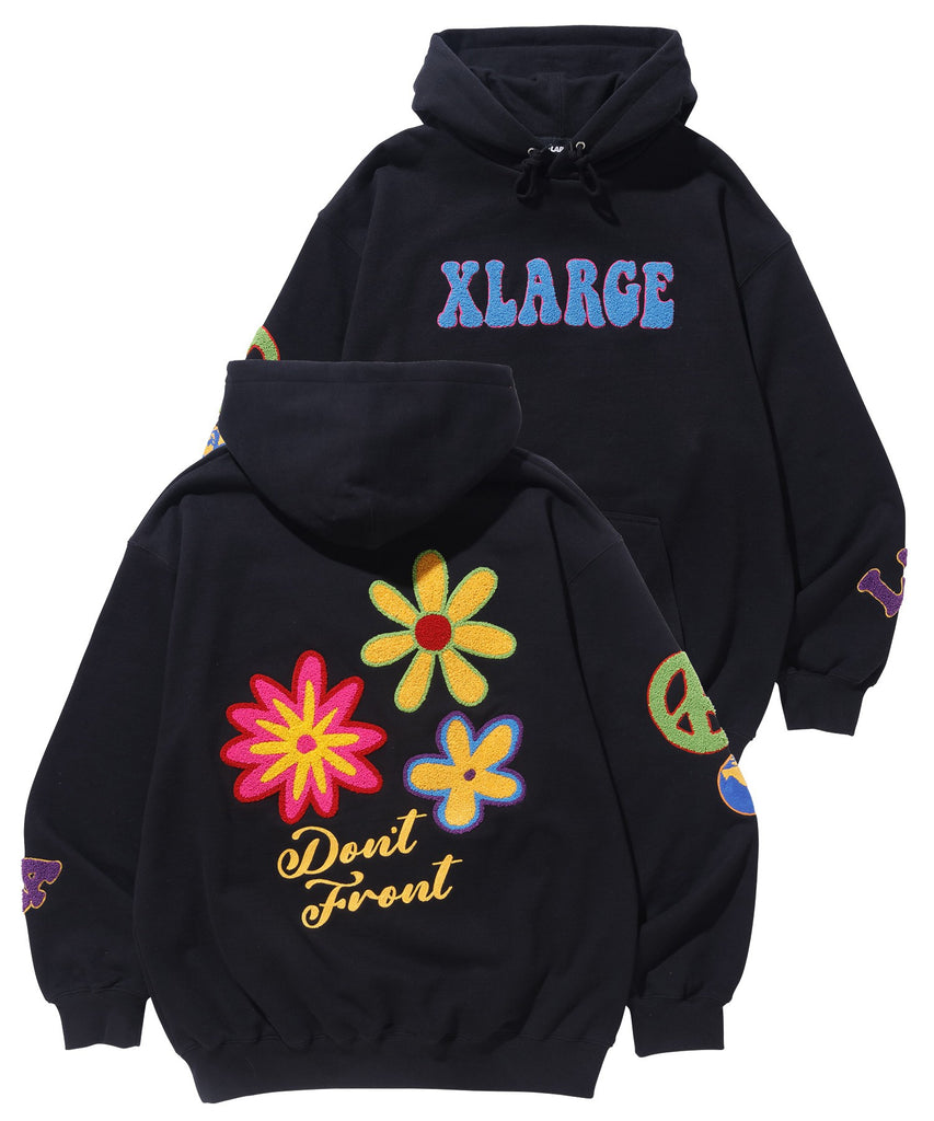 Multi-color Flowers Sweat Hoodie パーカー L Multi-color Flowers Sweat Hoodie パーカー XL