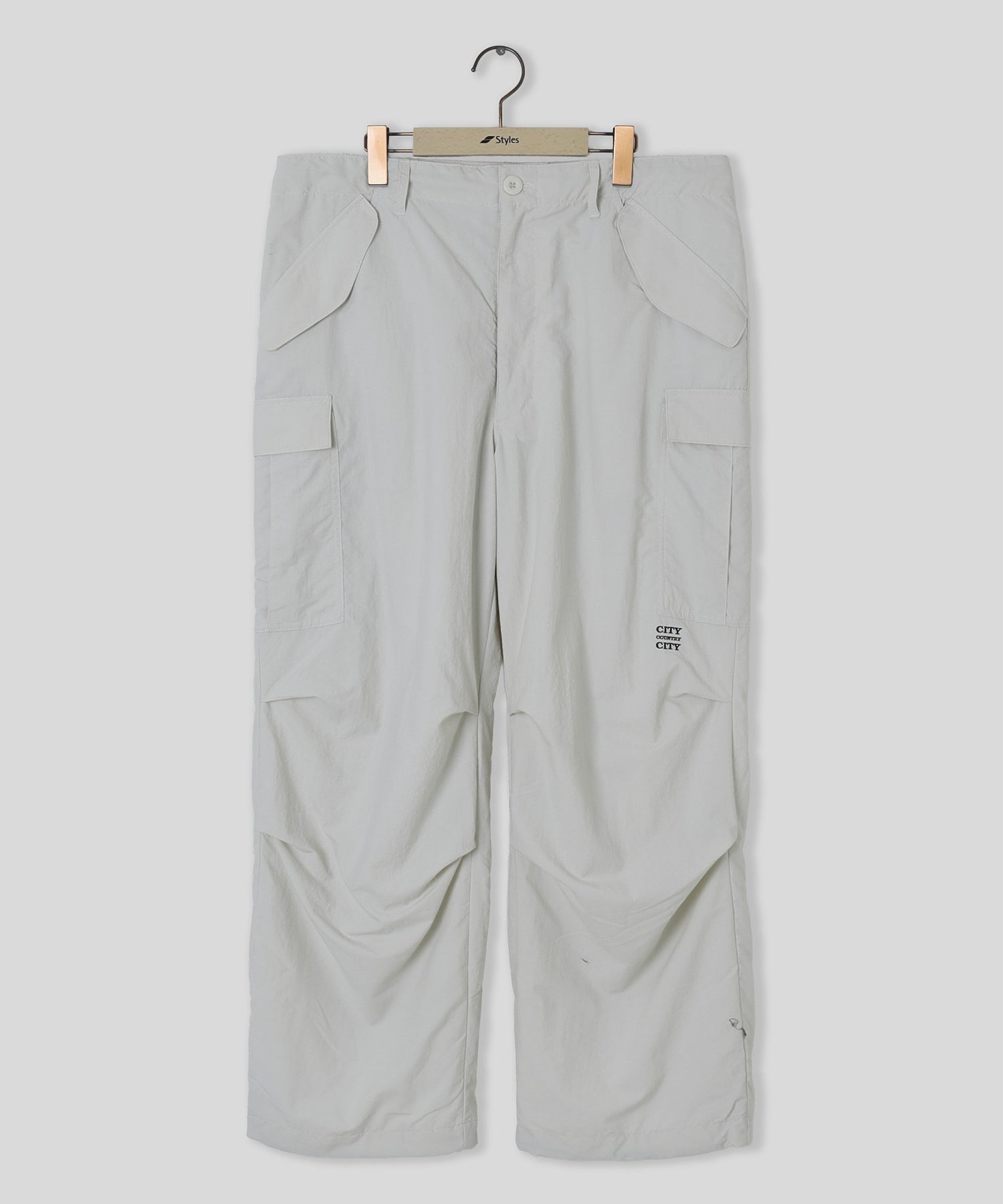 CCC/シティーカントリーシティー/TASLAN NYLON OVER SIZE PANTS 261P003