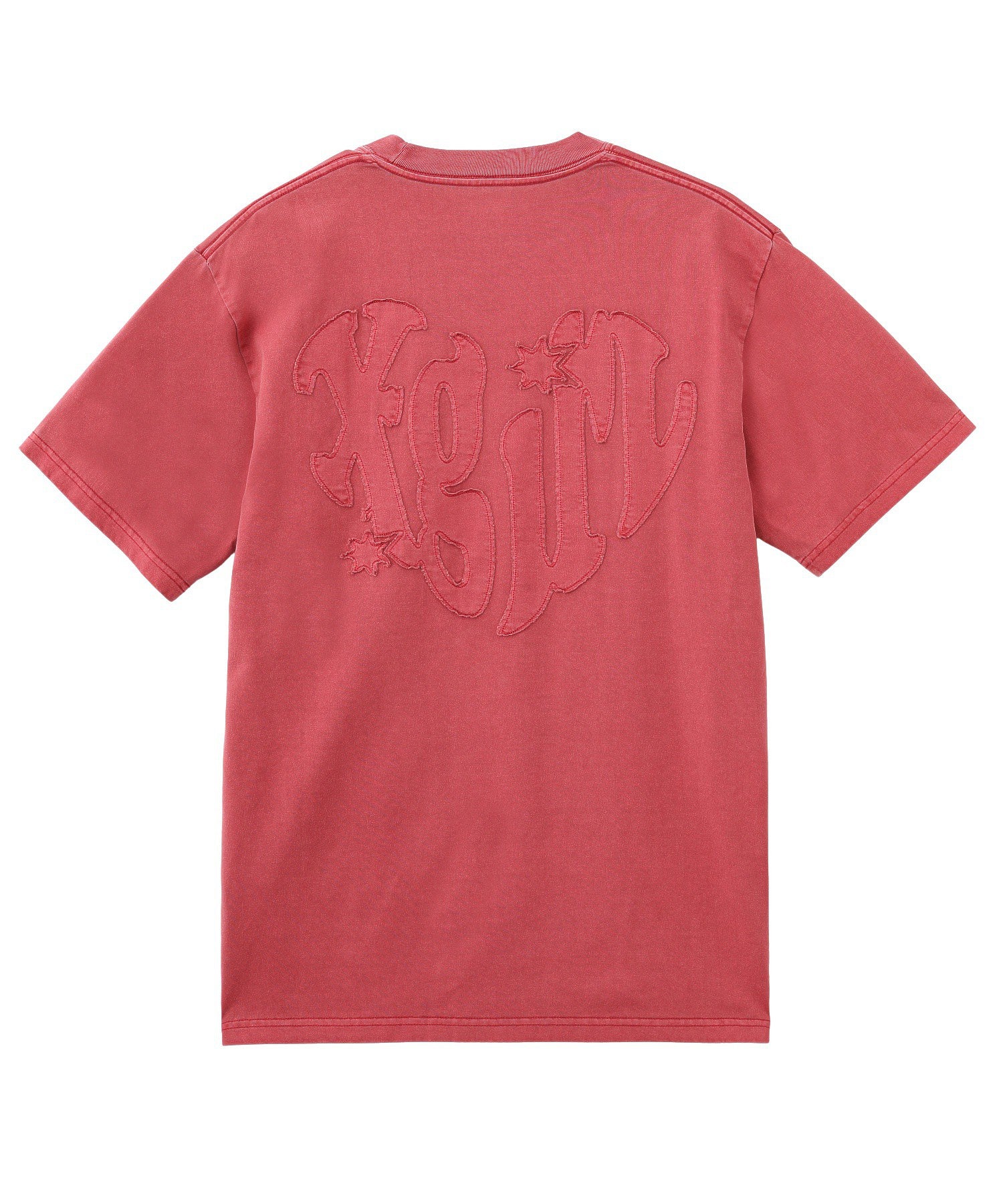 PIGMENT DYED HEART AND LOGO S/S TEE