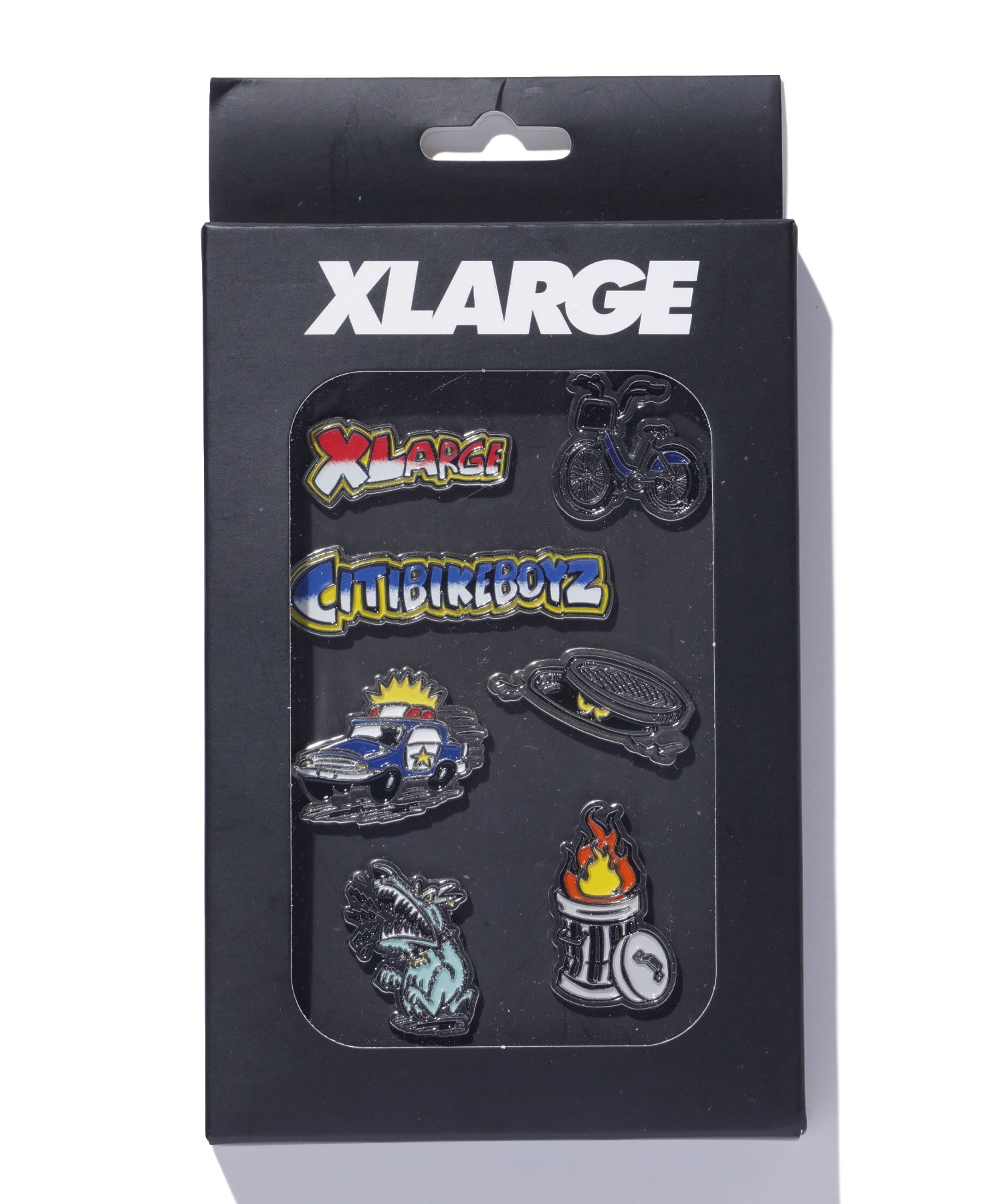 XLARGE×Citibikeboyz PINS SET