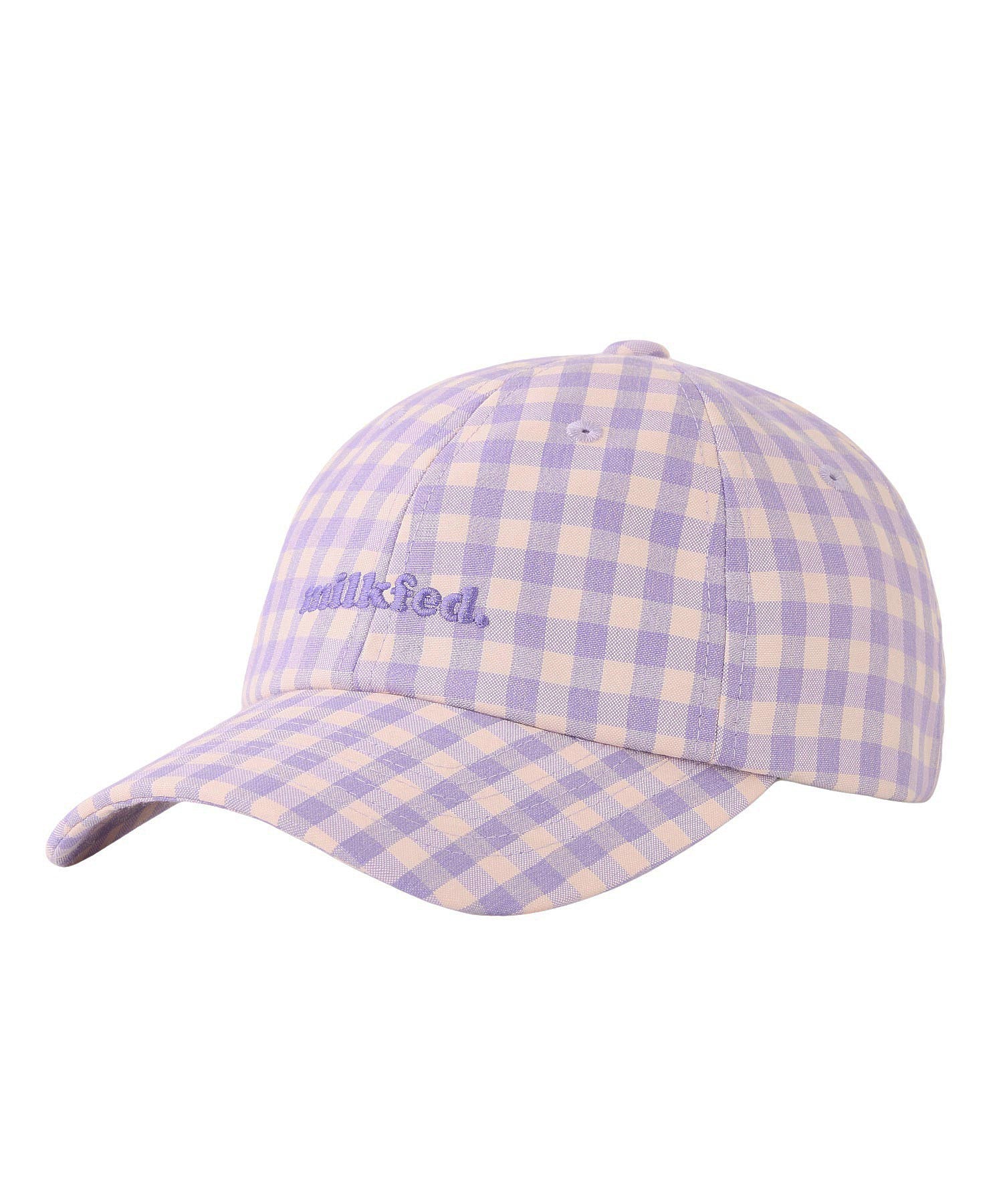 GINGHAM LOGO CAP