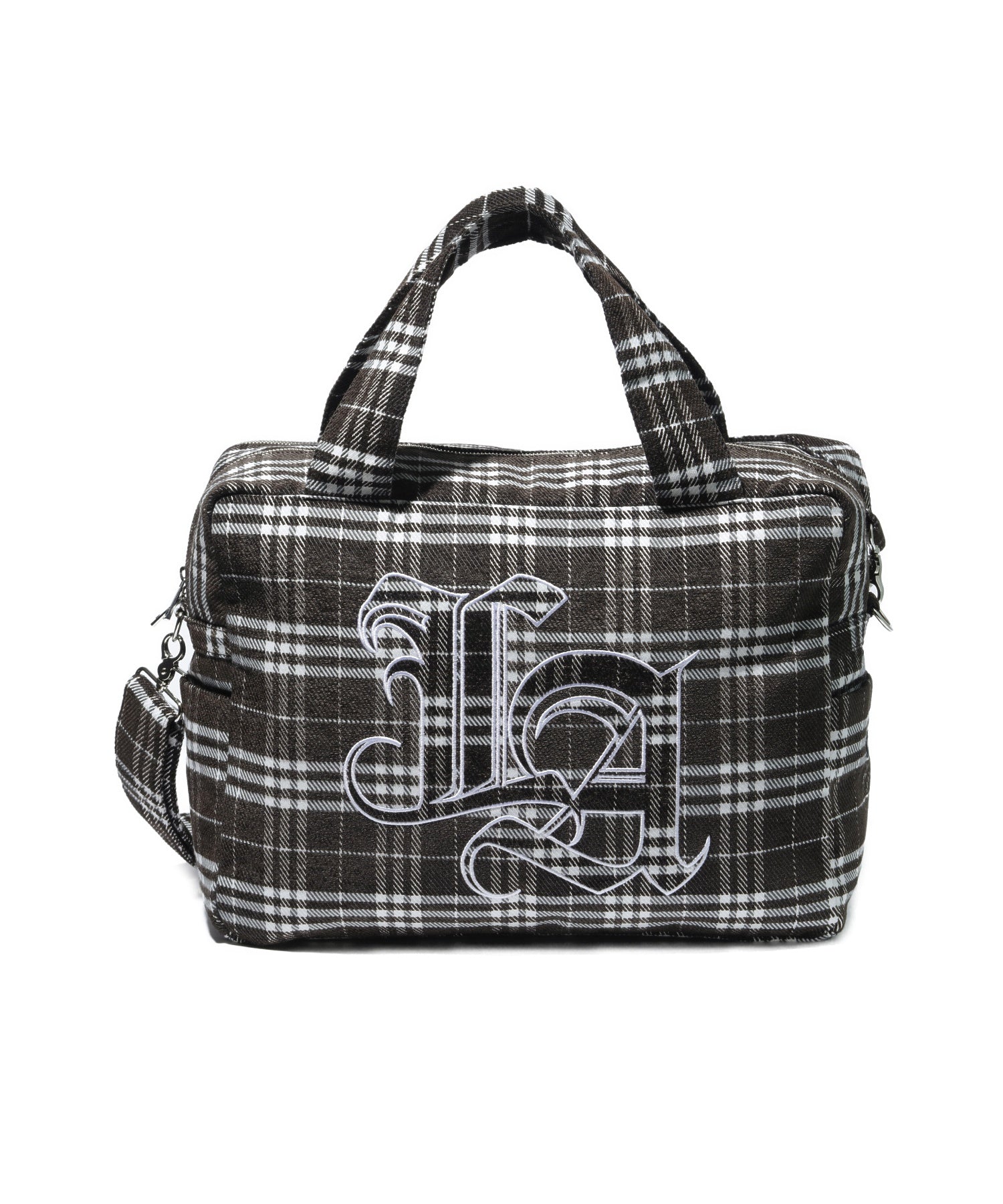PLAID TOTE BAG
