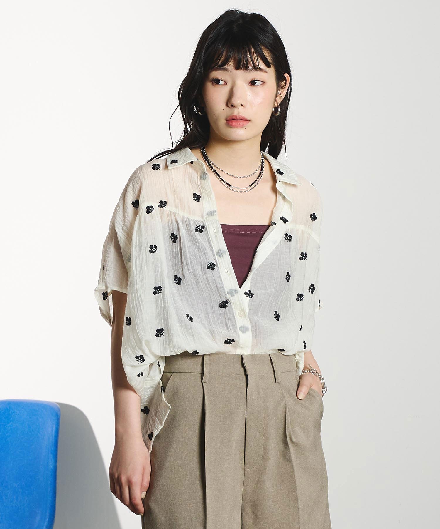 model:163cm 着用サイズ:ONE SIZE