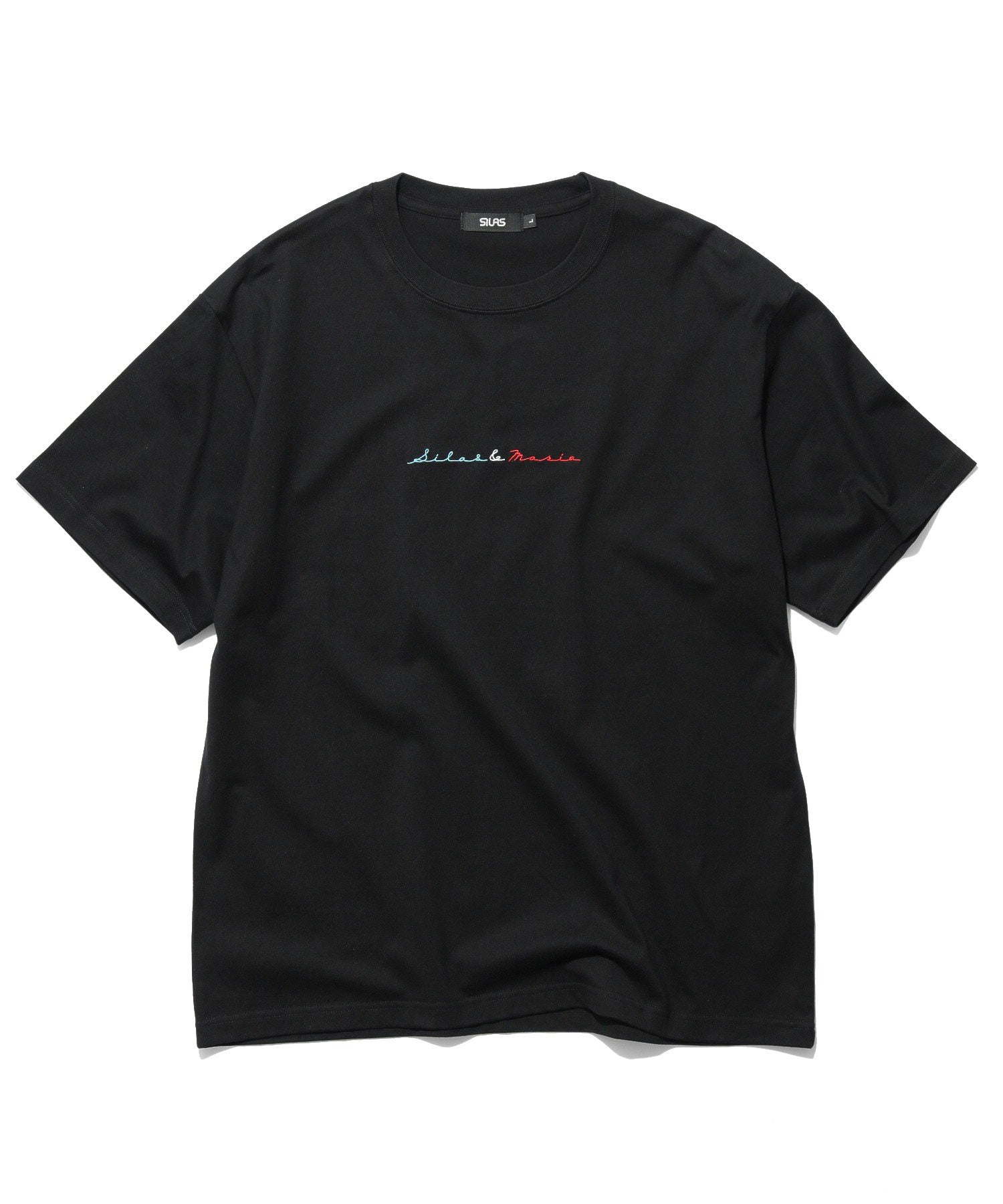 EMBROIDERY SILAS AND MARIA S/S TEE