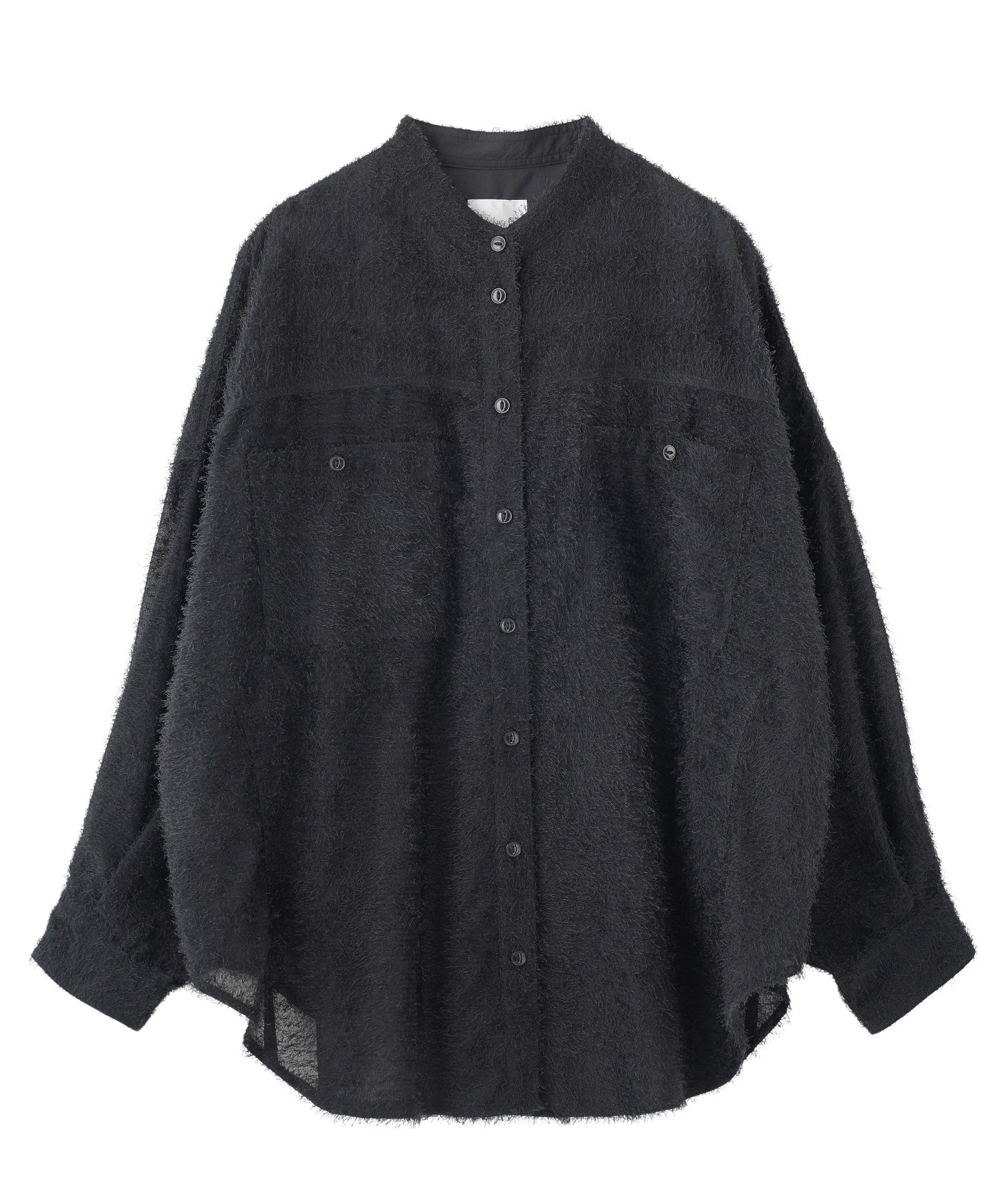 GENE HEAVENS/FRINGE SHEER RELAX SHIRT