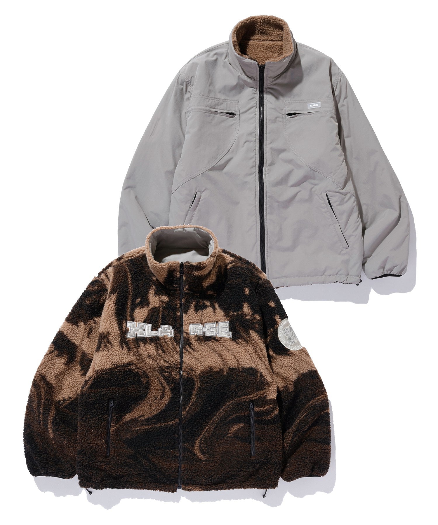 REVERSIBLE NYLON JACKET
