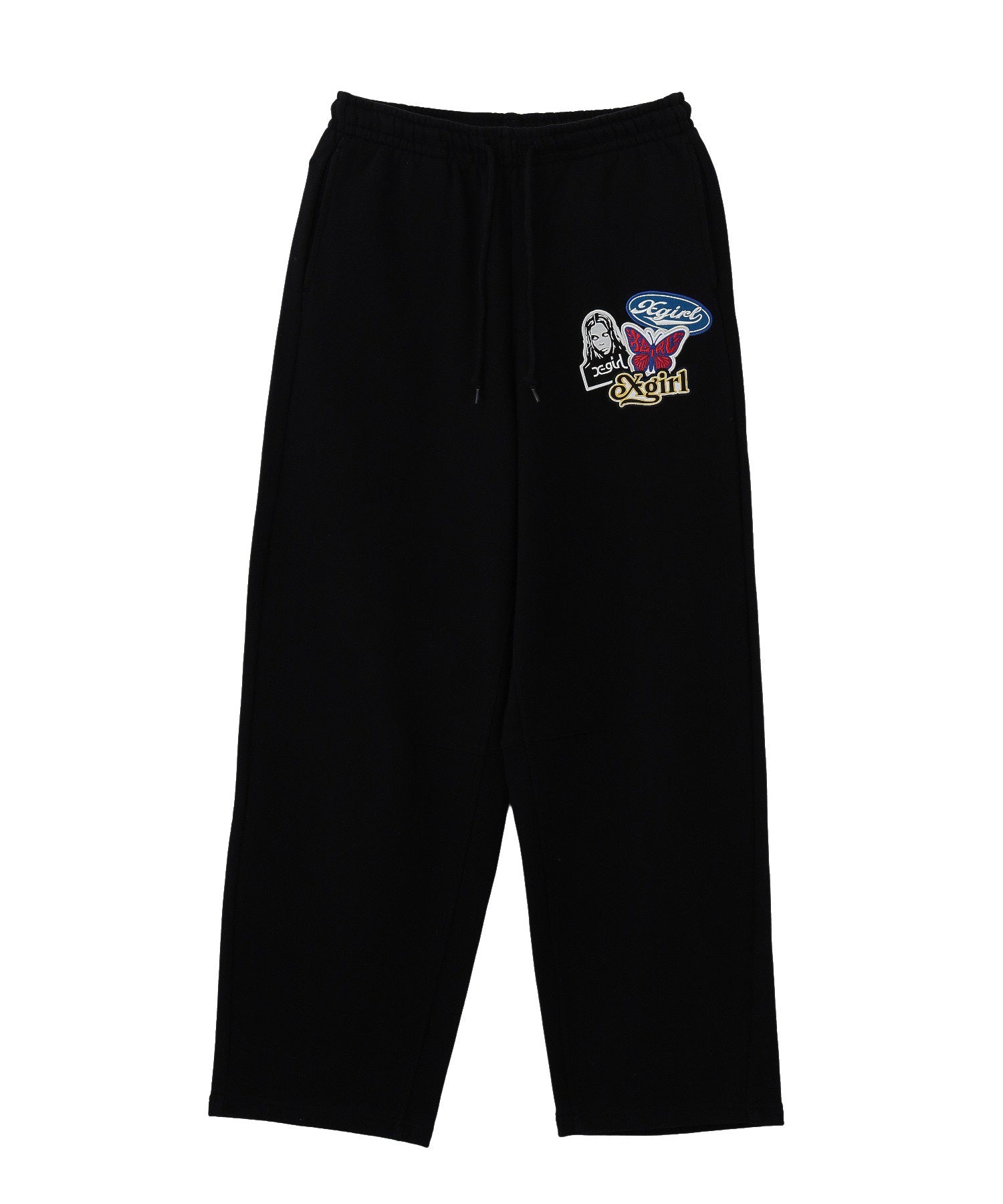 X-girl PATCHES SWEATPANTS