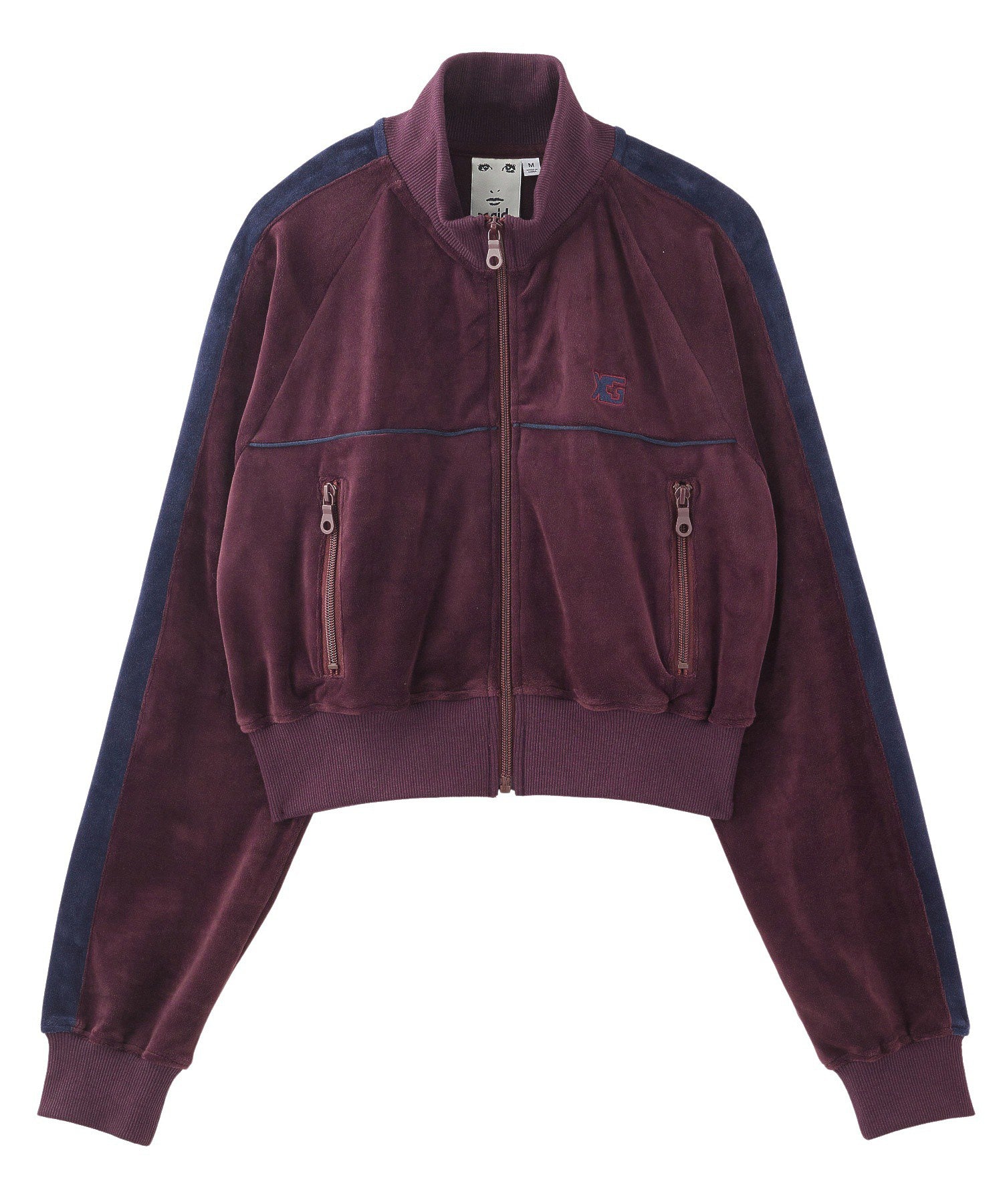 VELOUR COMPACT TRACK JACKET