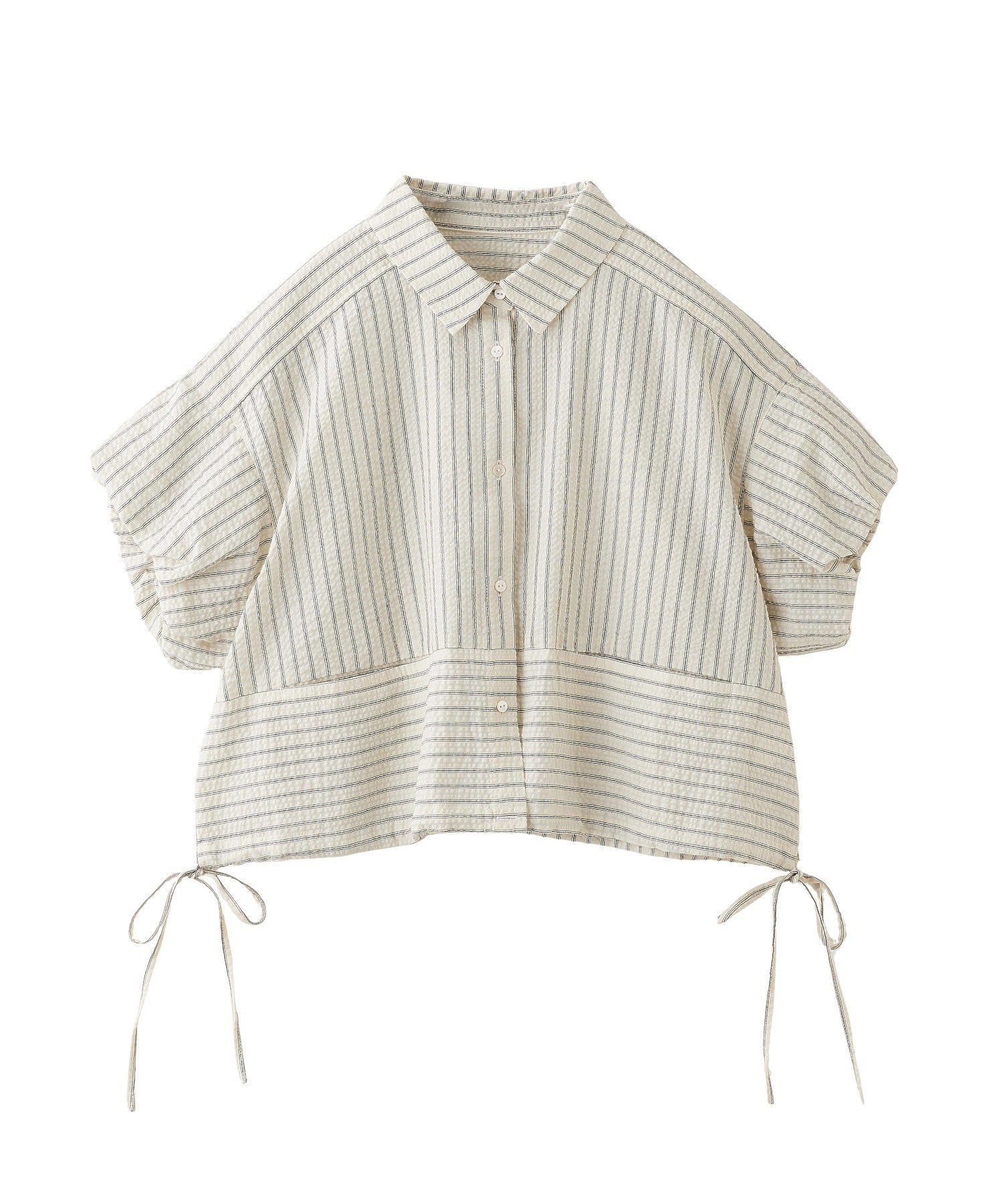 STRIPED PUFF SLEEVE SHIRTS