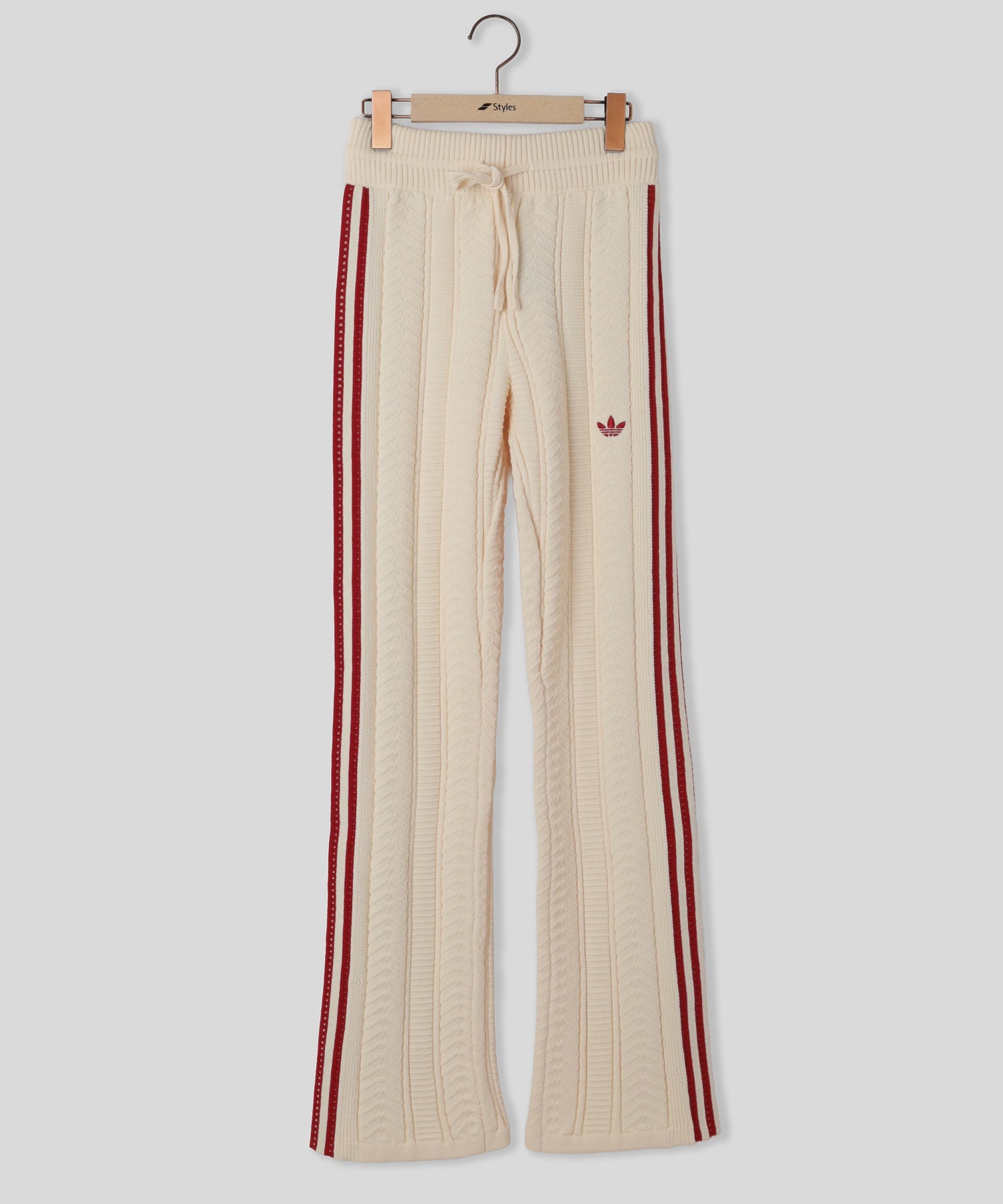 adidas/アディダス/W SST WIDE LEG TRACKPANT VA165