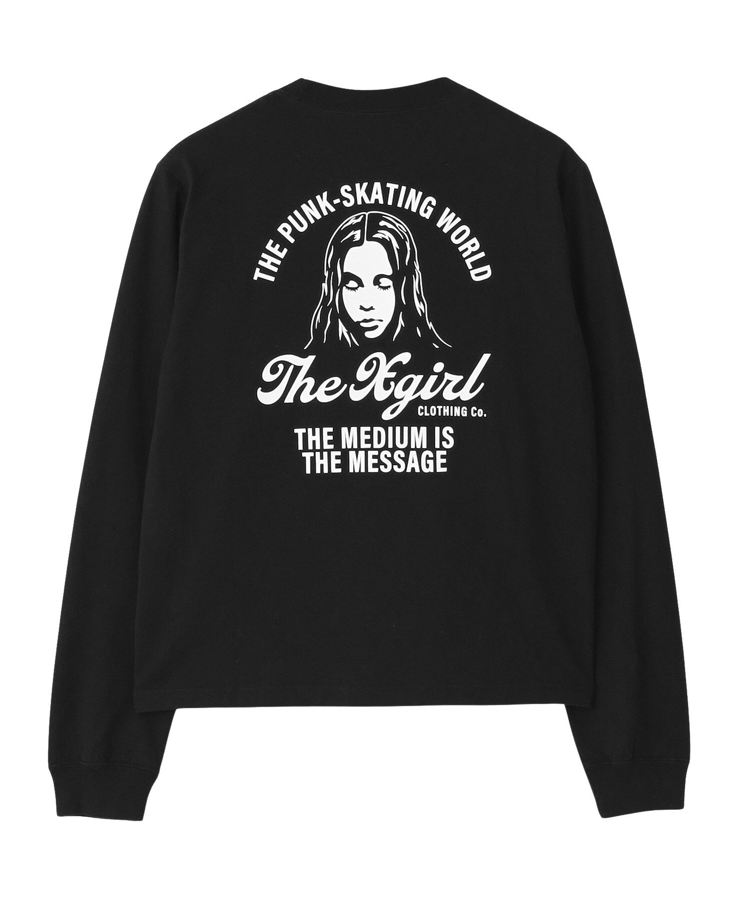 ARCH LOGO AND FACE L/S TEE