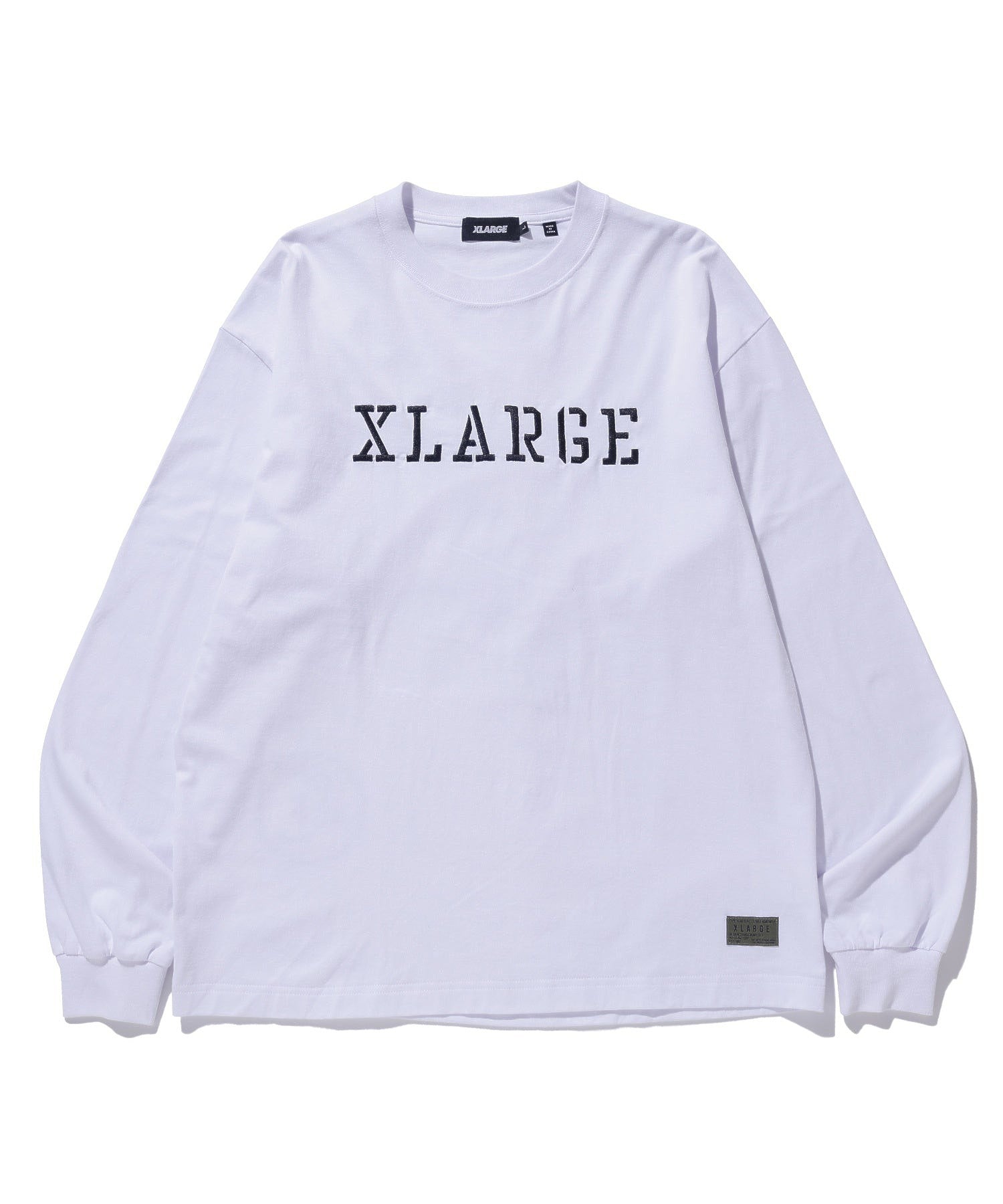 MILITARY LOGO L/S TEE XLARGE