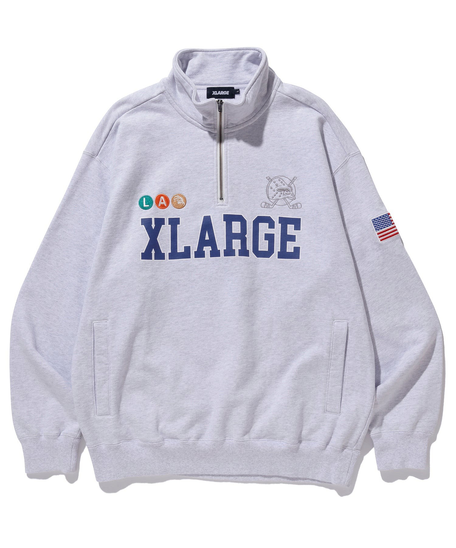 HOCKEY HALF ZIP SWEATSHIRT XLARGE