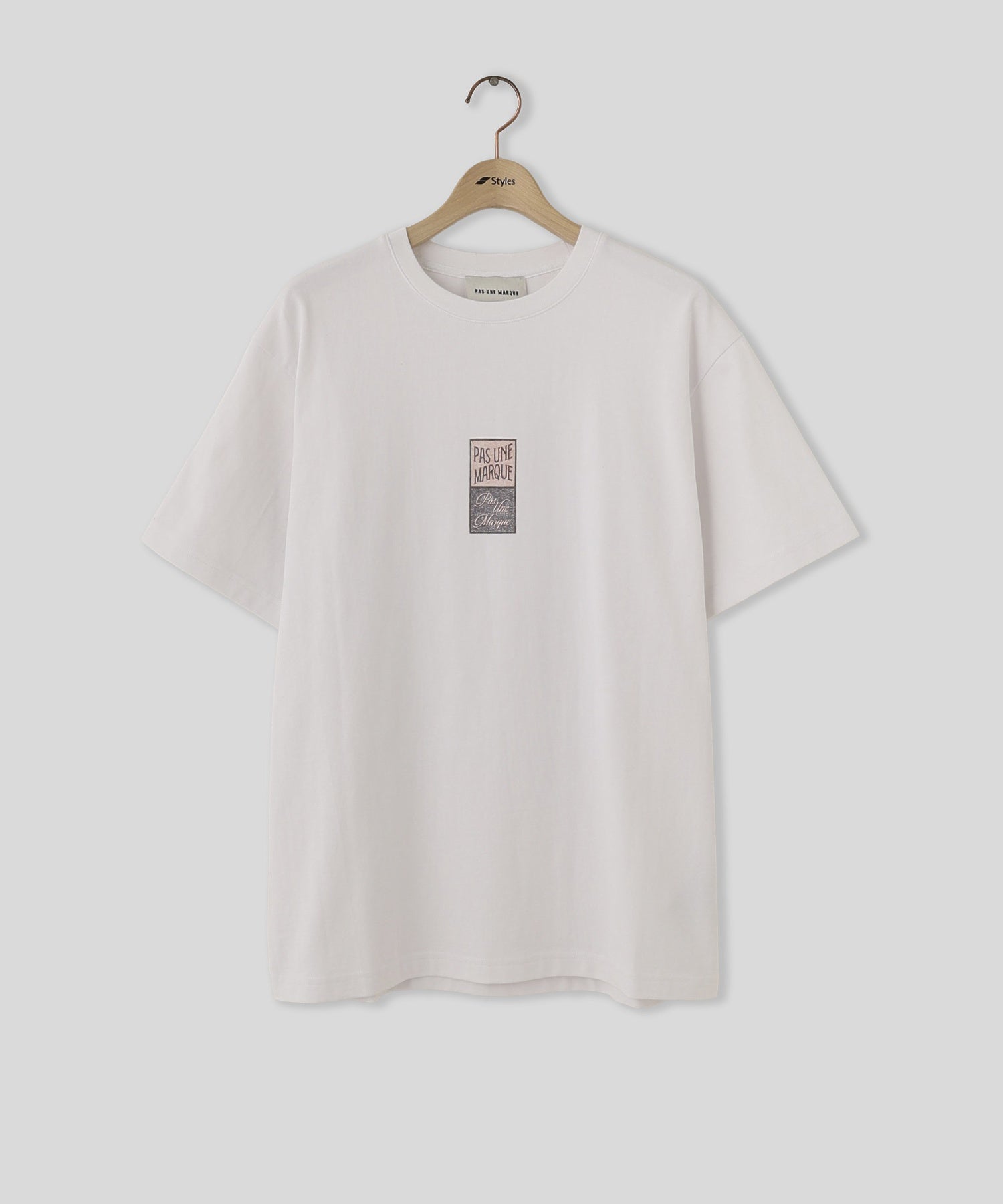 PAS UNE MARQUE/パ・ズュヌ・マルク/POSTER RENE MAGRITTE TEE PAS-739
