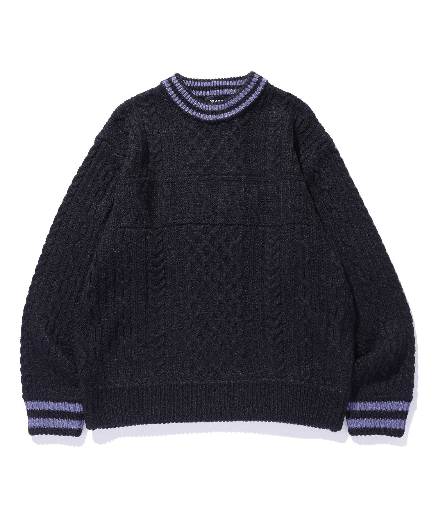 CABLE CREWNECK KNIT