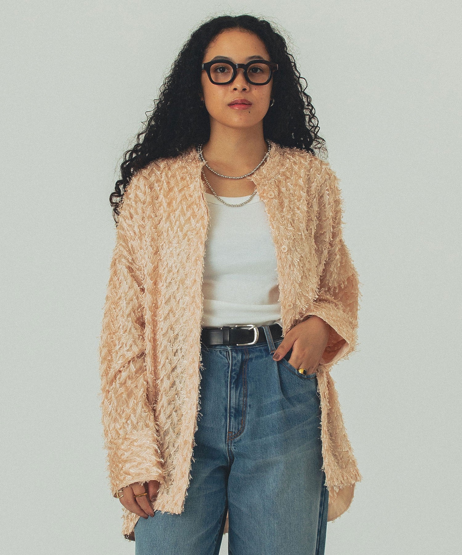 GENE HEAVENS/FRINGE BIG SHIRT