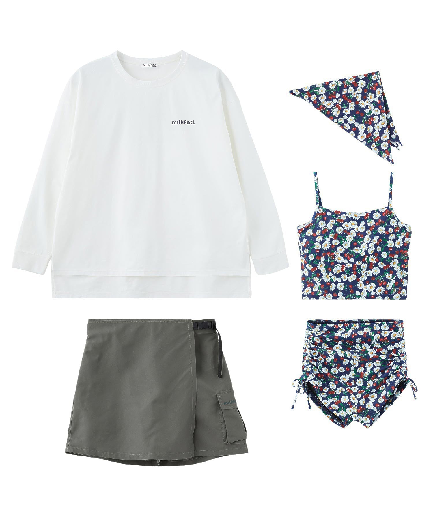 4-PIECE SWIMSUIT SET