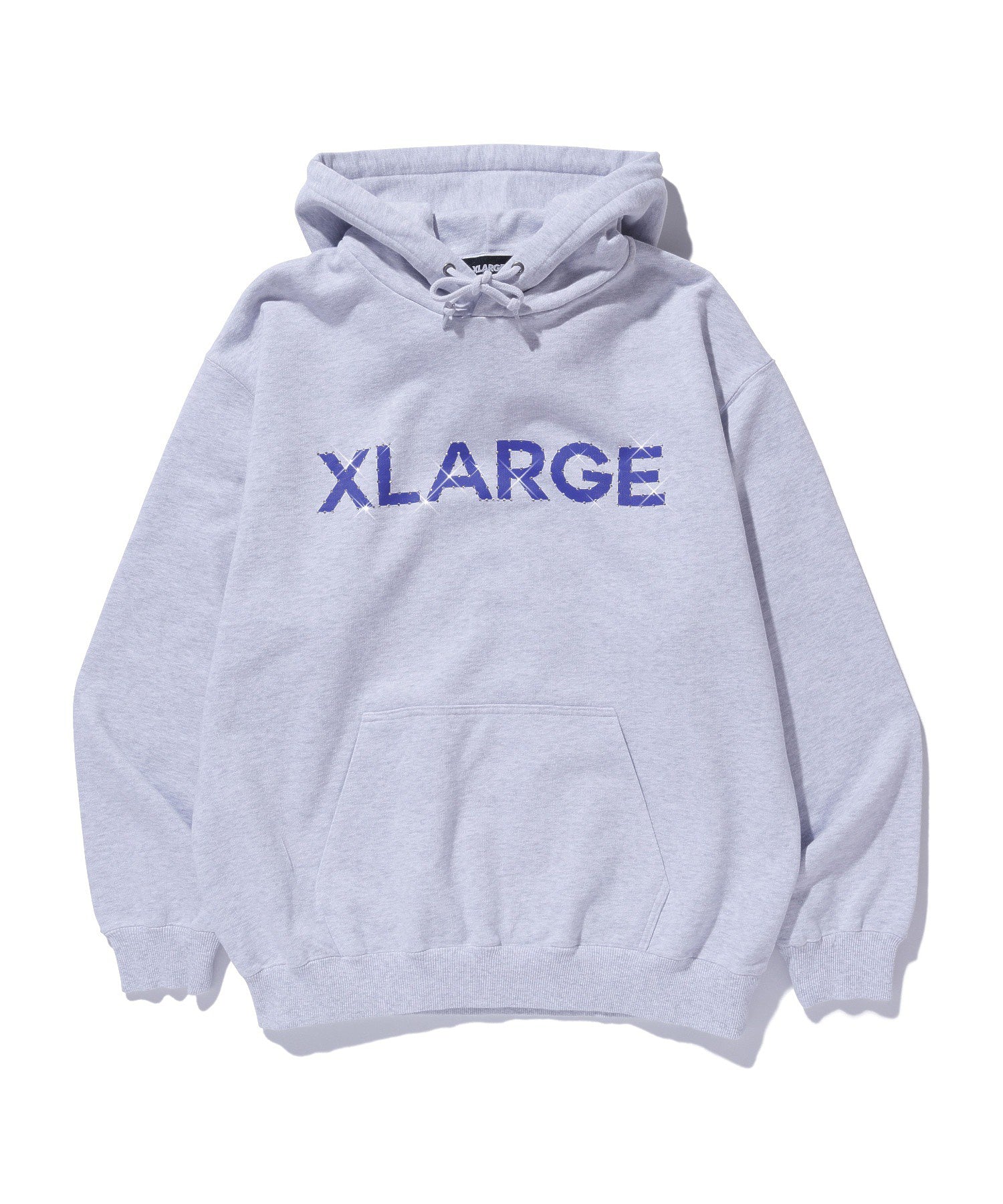 RHINESTONE PULLOVER HOODED SWEATSHIRT