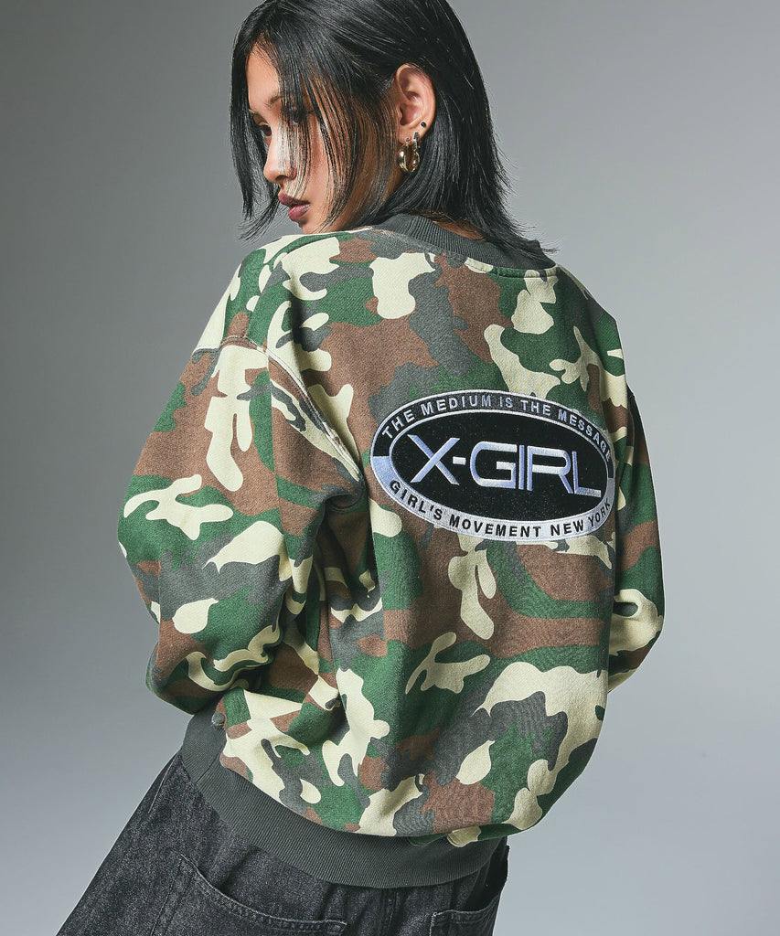 EMBROIDERY OVAL LOGO SWEAT TOP – calif（カリフ）公式サイト