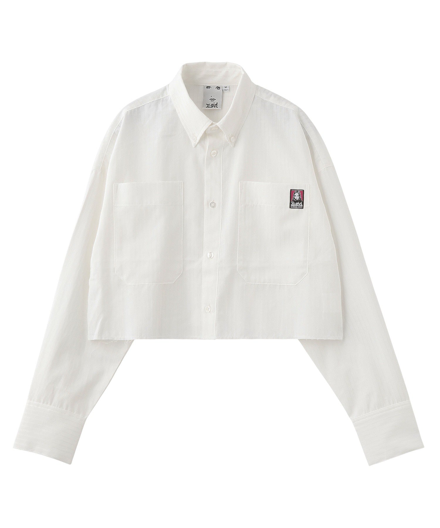 FACE CROPPED L/S SHIRT