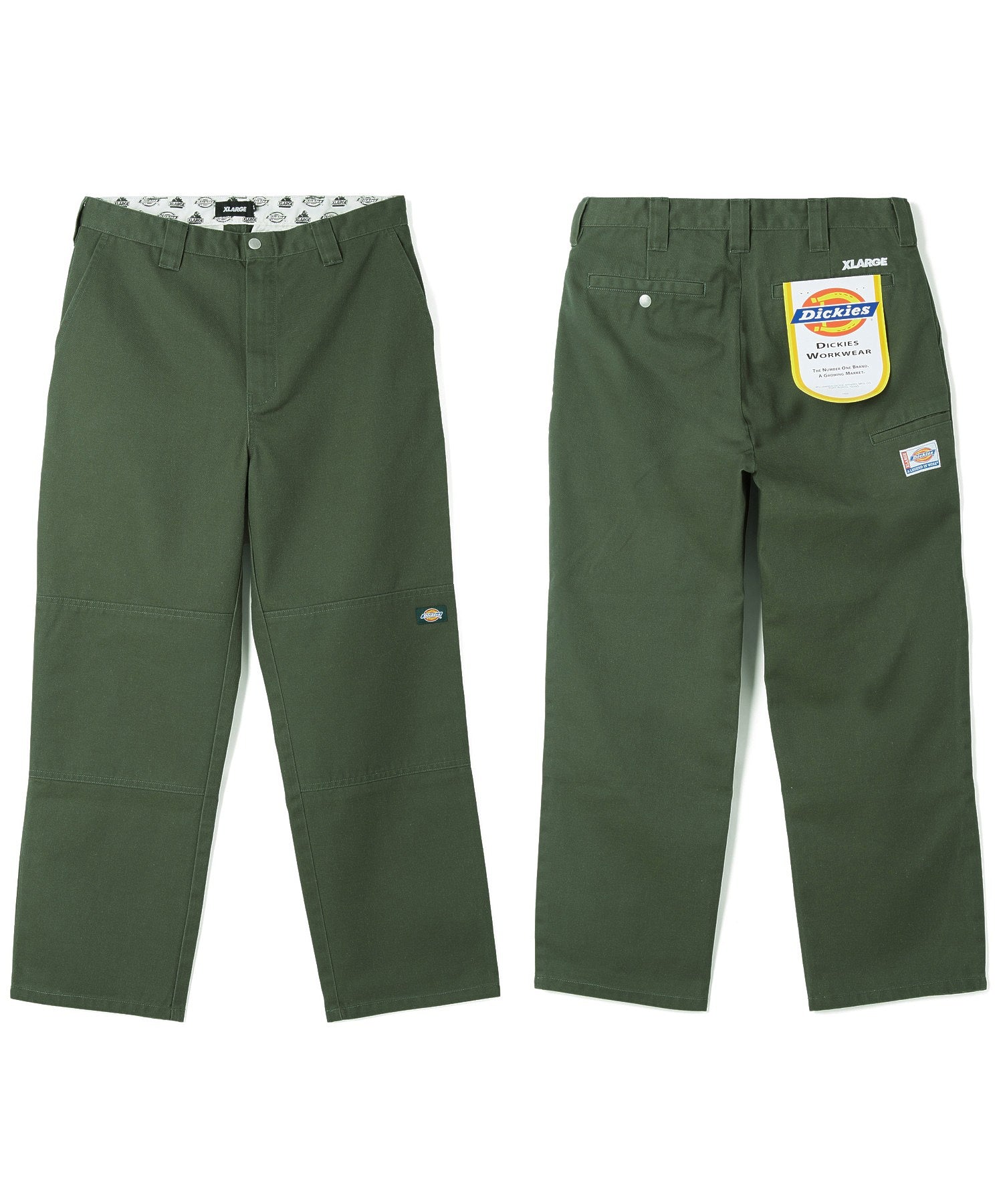 XLARGE×Dickies DOUBLE KNEE PANTS