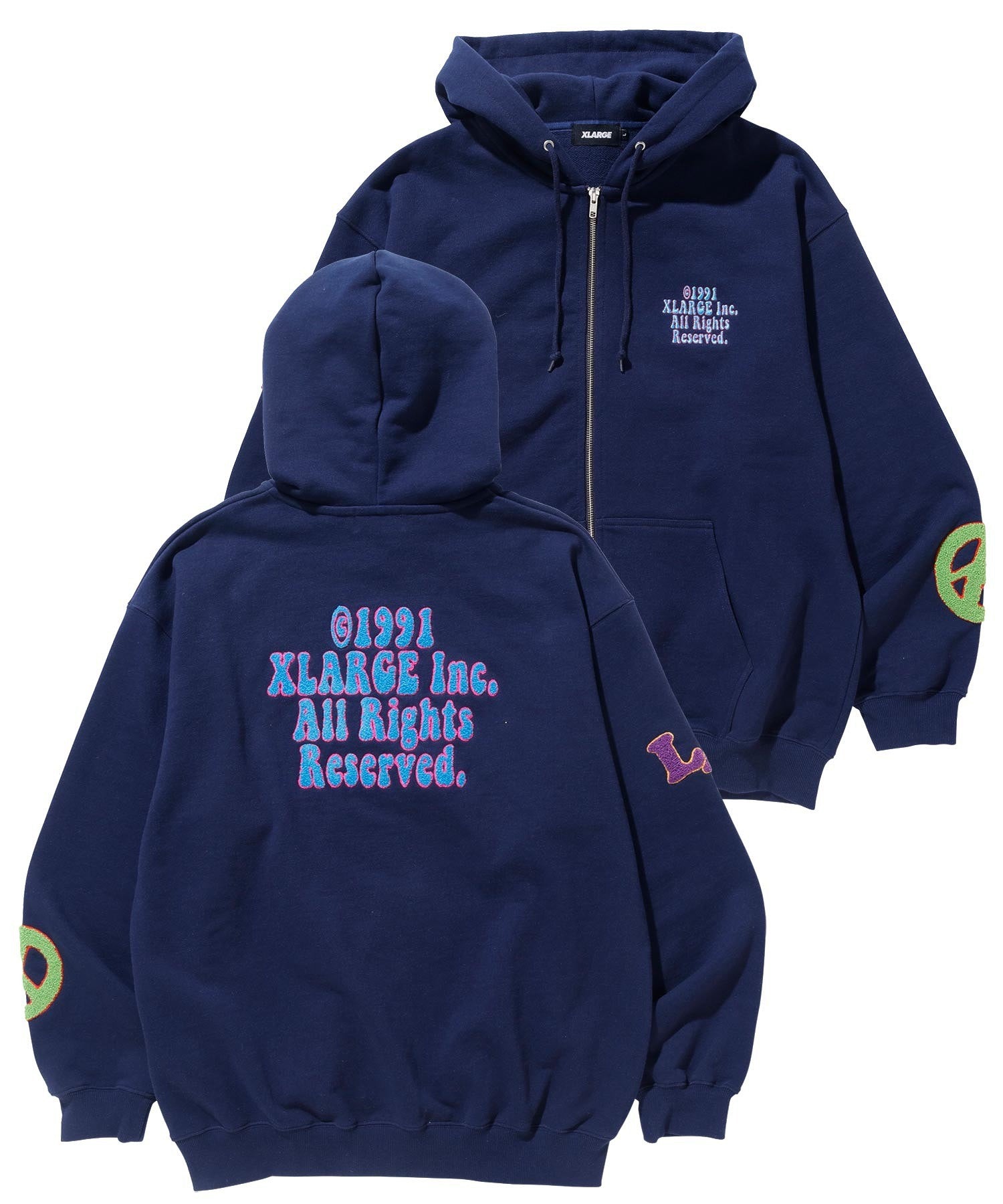 DAISY ZIP HOODED SWEAT