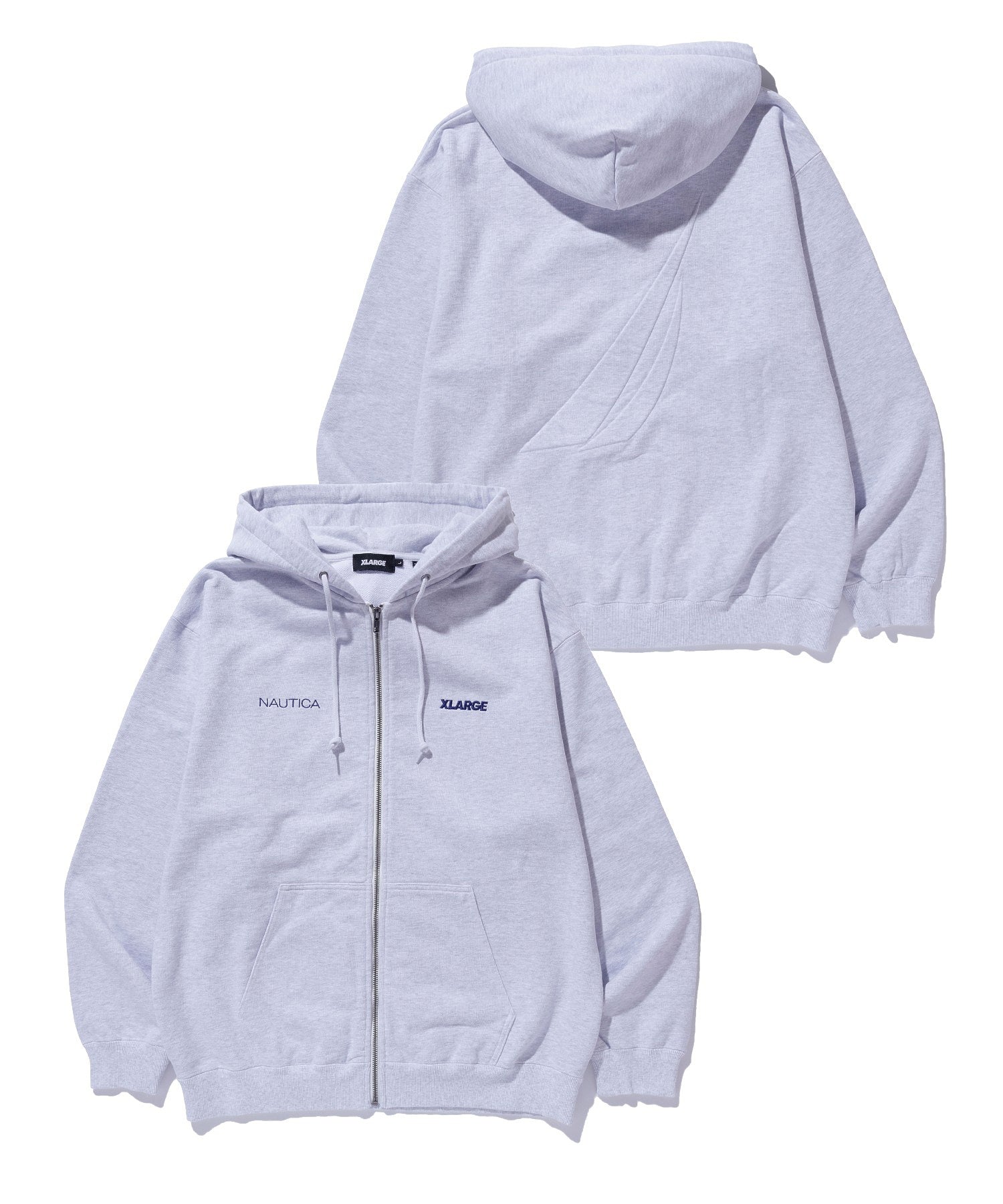 XLARGE×NAUTICA ZIP HOODED SWEATSHIRT