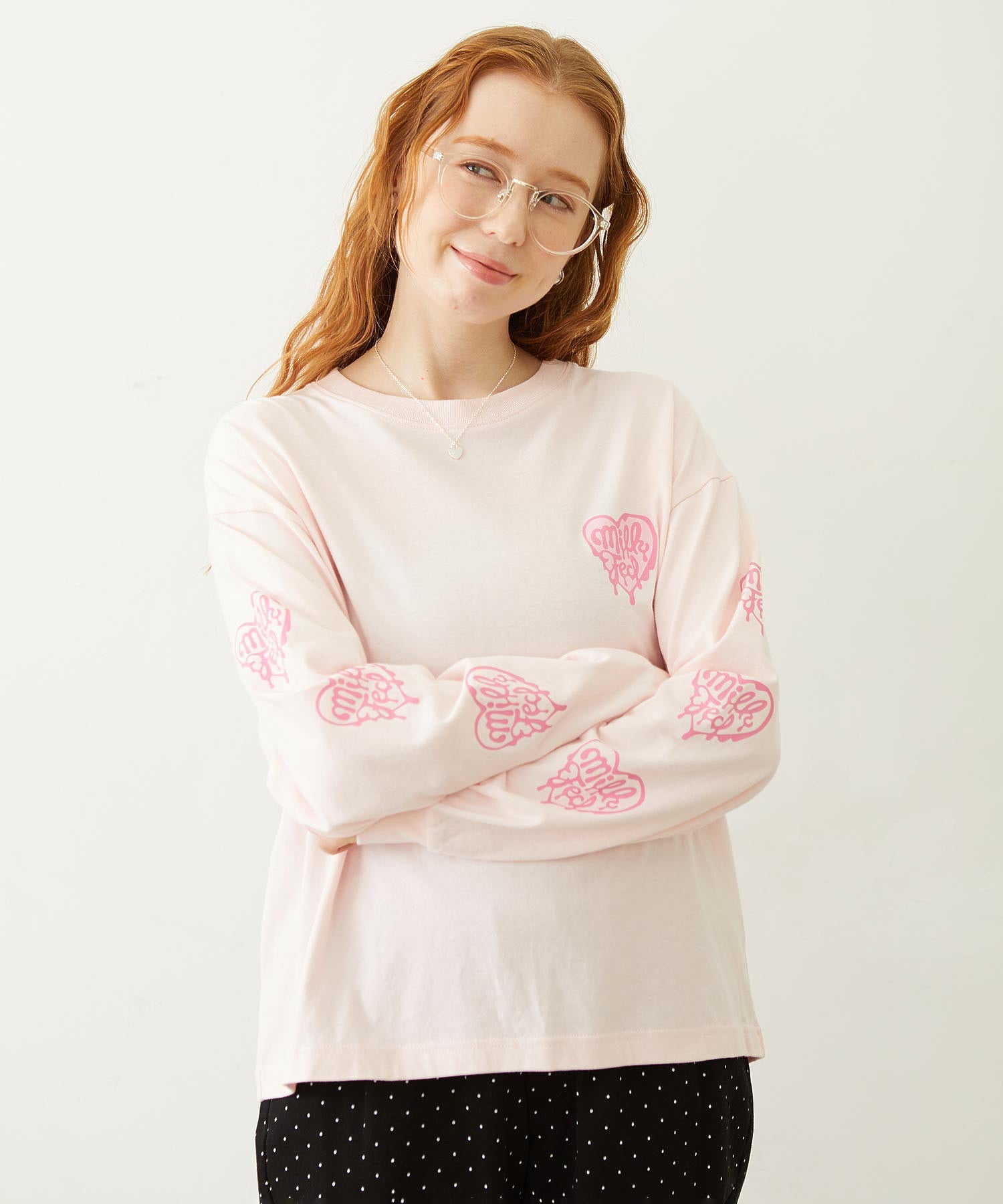 MELTY HEART WIDE L/S TEE
