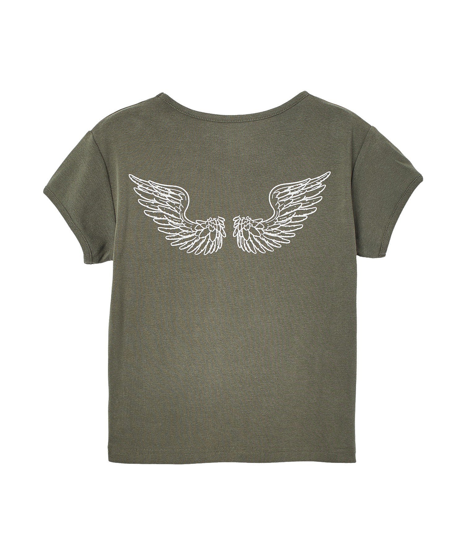FADED ANGEL WING S/S BABY TEE