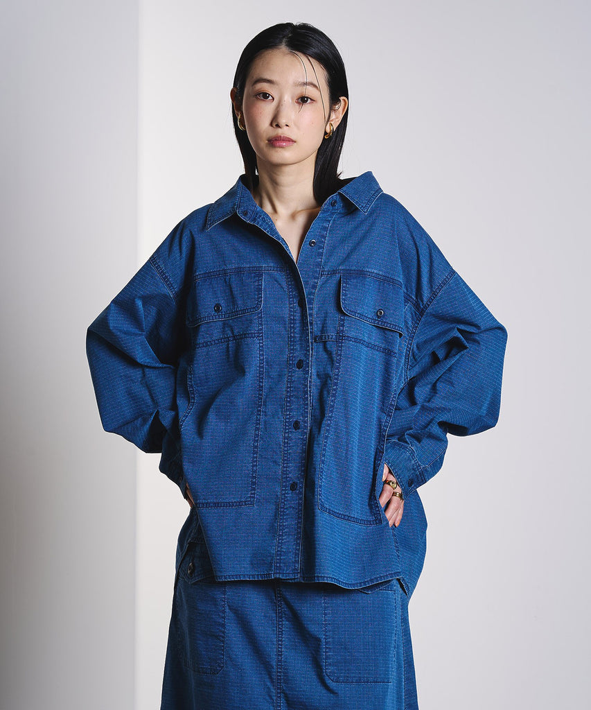 GENE HEAVENS/WORK POCKET RIP STOP SHIRT – calif（カリフ）公式サイト